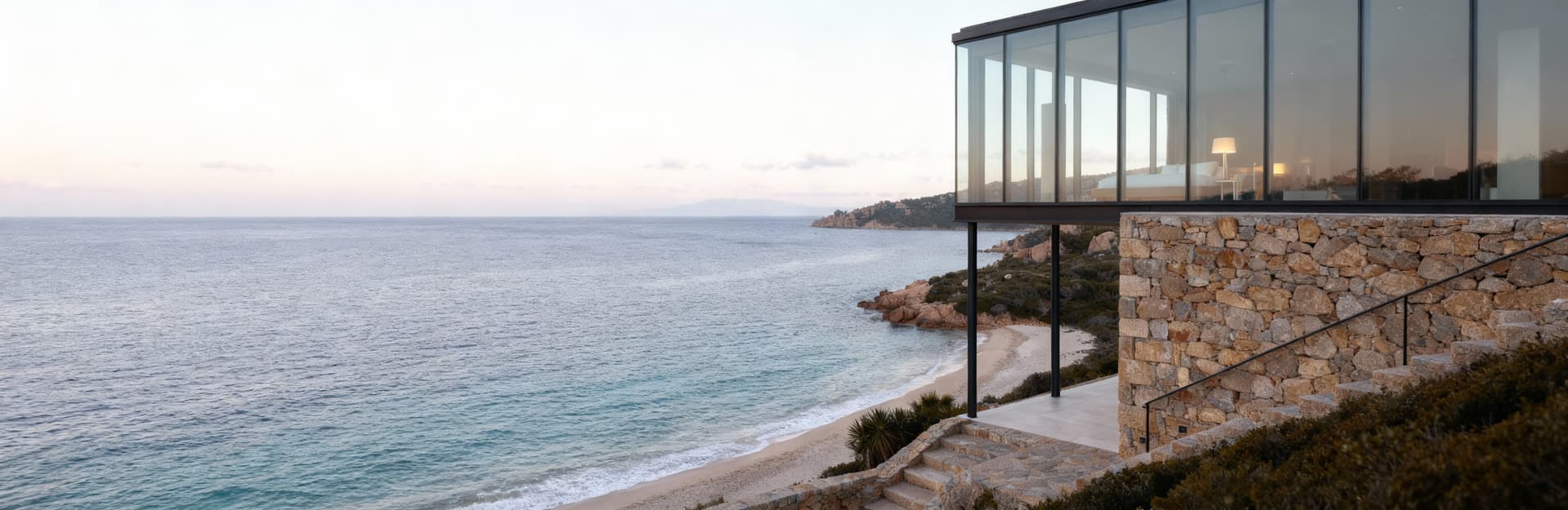 Luxury properties for sale in Porto Cervo, featuring stunning sea views and exclusive beach access.