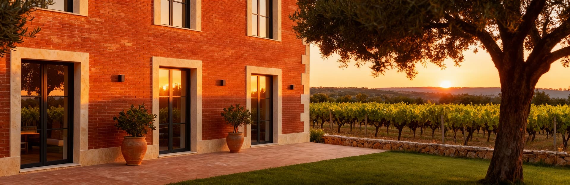 Luxury properties for sale in Trapani's countryside, featuring historic charm amidst lush vineyards and olive groves.