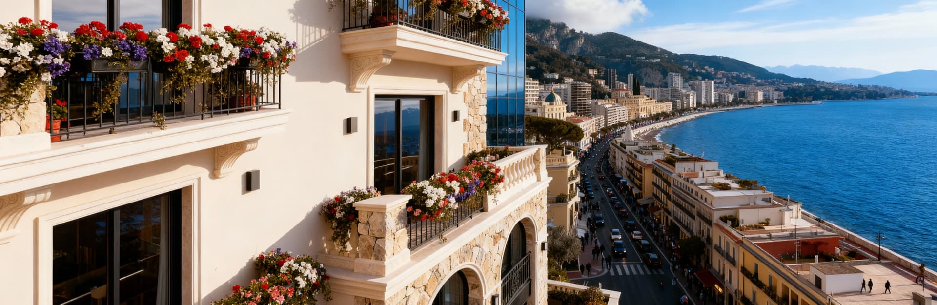 Luxury urban villas for sale in the heart of Monaco, highlighting prestige and exclusivity in the French Riviera.