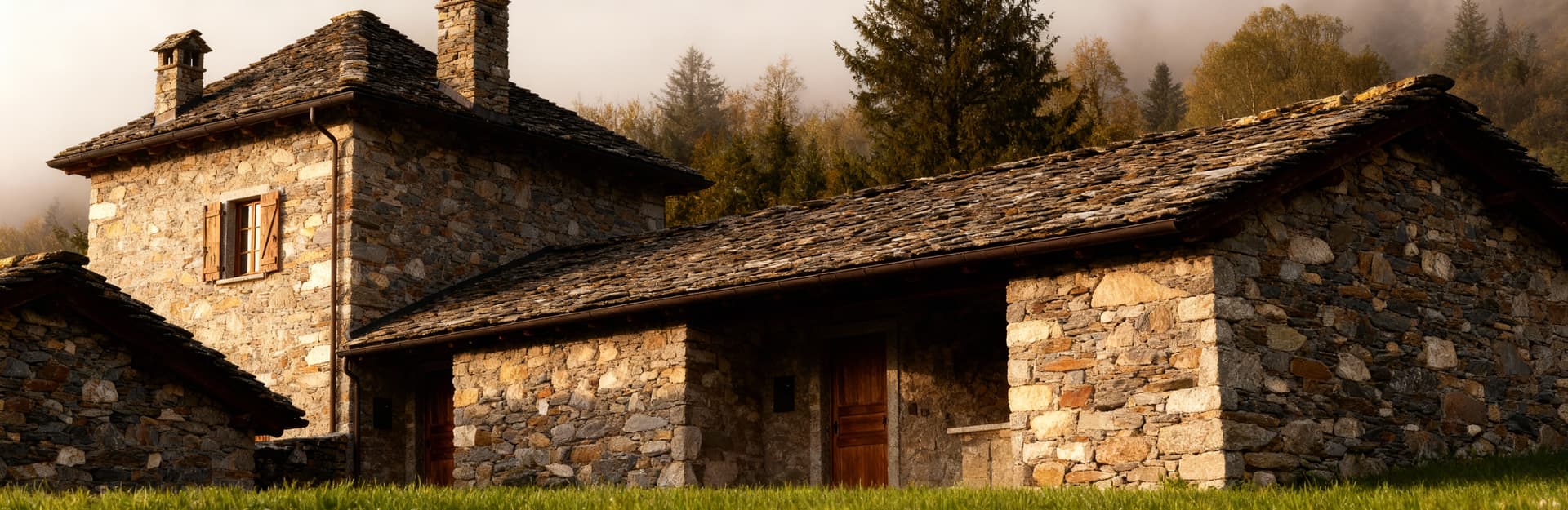 Charming rustic farmhouses for sale near the lakes of Piedmont, blending nature, history, and luxury.