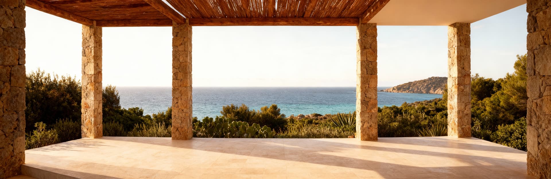 Luxury estates for sale in Sardinia, featuring beautiful outdoor spaces, pools, and stunning sea views.