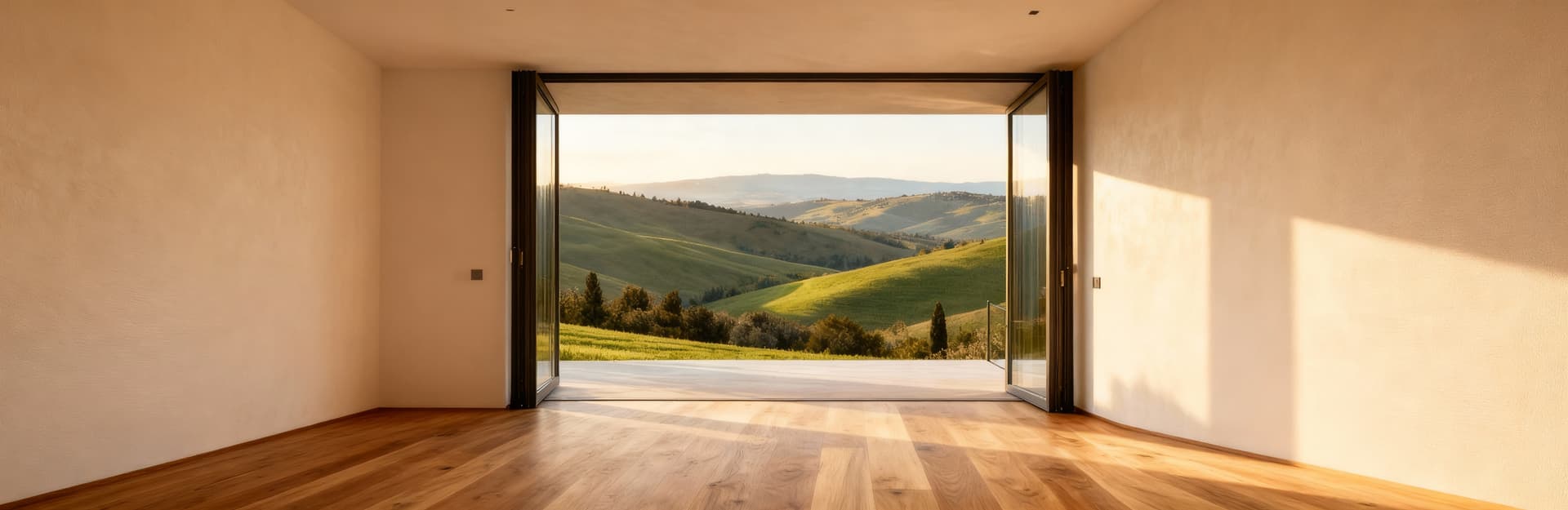 Exclusive penthouses for sale in the Tuscan countryside, featuring panoramic terraces and charming interiors.