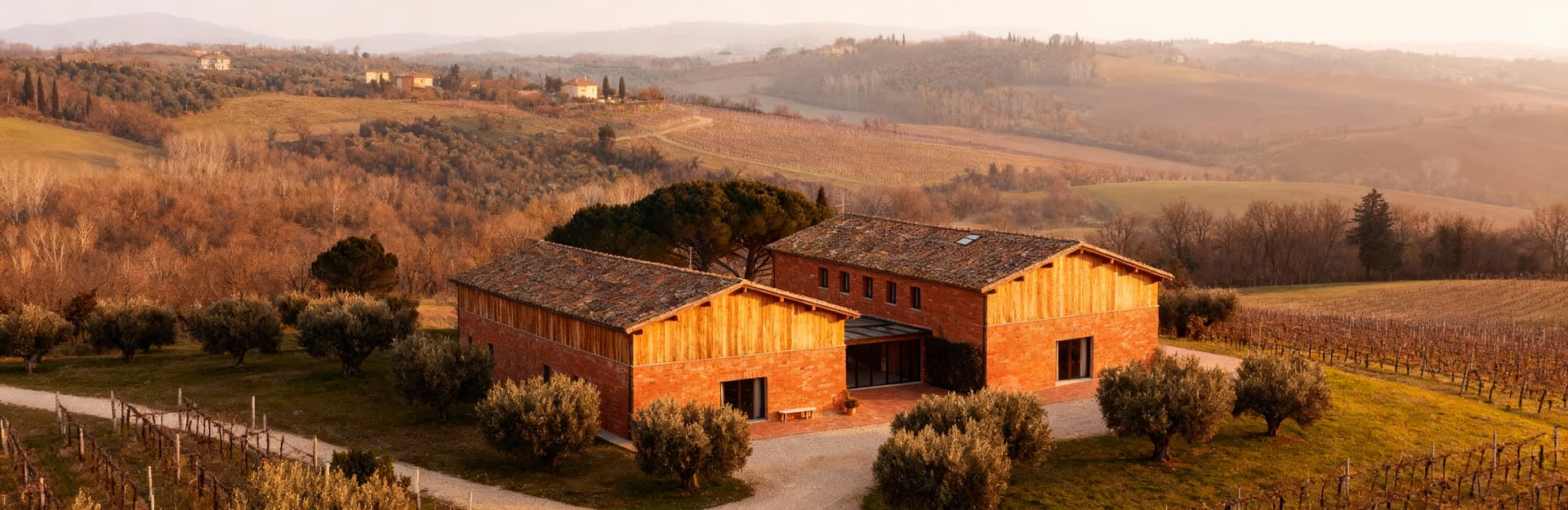 Rural farms for sale in Umbria, surrounded by lush greenery, ideal for agritourism and wine or olive oil production.