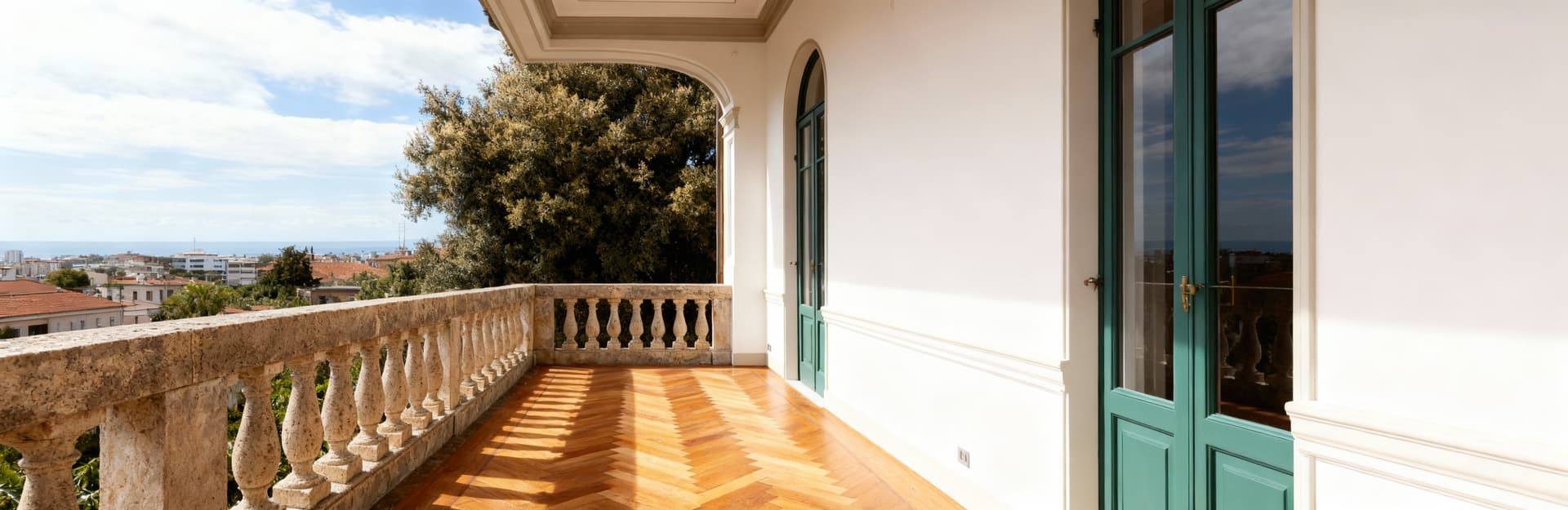 Luxurious penthouses for sale in Savona city center, featuring elegant interiors and providing modern comfort with convenience.