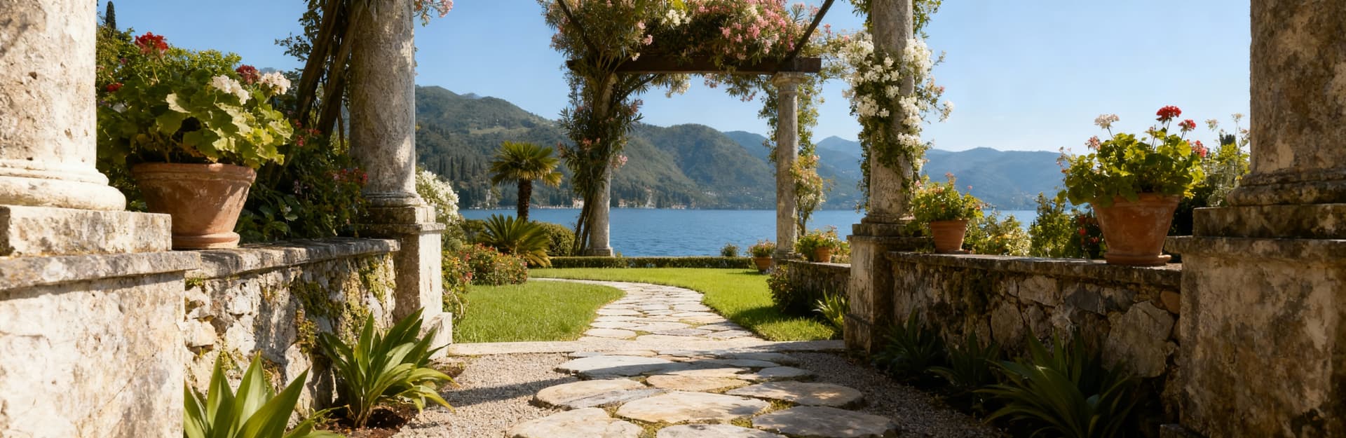 Luxurious villas for sale in Lombardy, near Lake Garda, surrounded by nature, hills, vineyards, and stunning views.