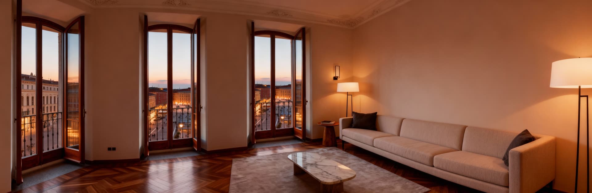 Elegant villas for sale in the Marche region, nestled in the tranquil countryside of Pesaro and Urbino, surrounded by scenic beauty.