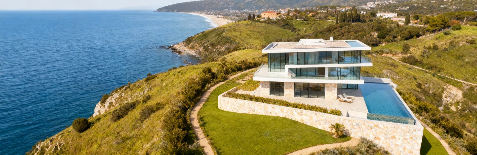 Exclusive villas for sale in Pesaro and Urbino, featuring direct sea access and stunning coastal views, ideal for luxury summer living.