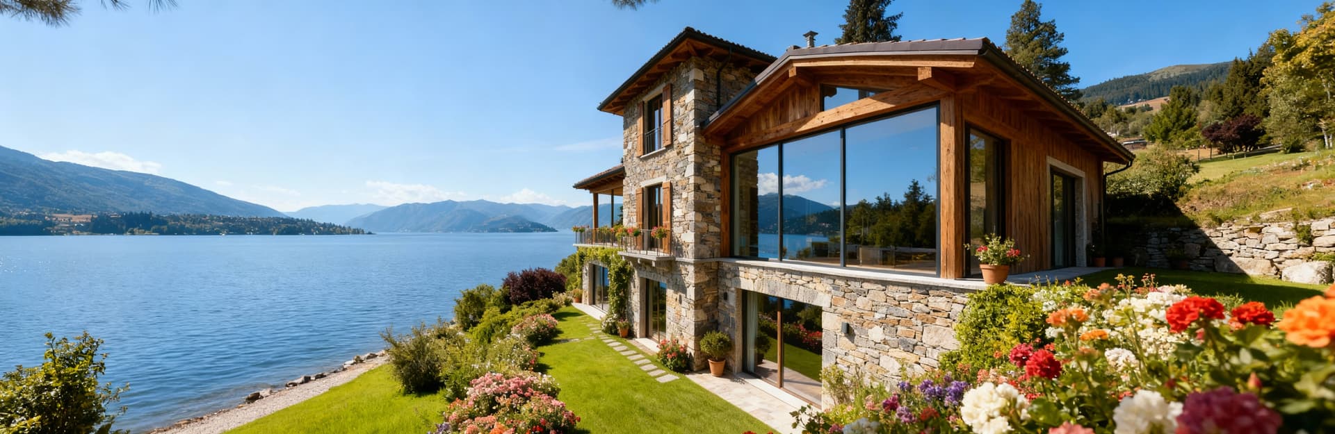 Luxury villas for sale in the Laghi area of Lake Maggiore, Piemonte, surrounded by stunning landscapes and rich cultural heritage.