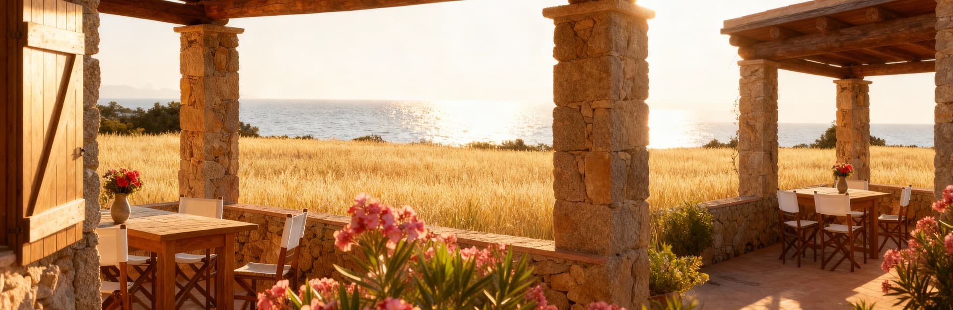 Charming rural agriturismos for sale in Porto Cervo, blending Sardinian tradition with luxury hospitality.