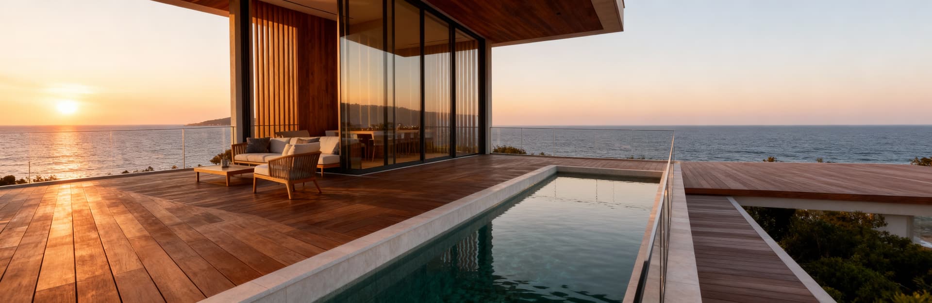 Modern penthouses for sale in Sassari with breathtaking sea view terraces overlooking Sardinia's crystal-clear waters.