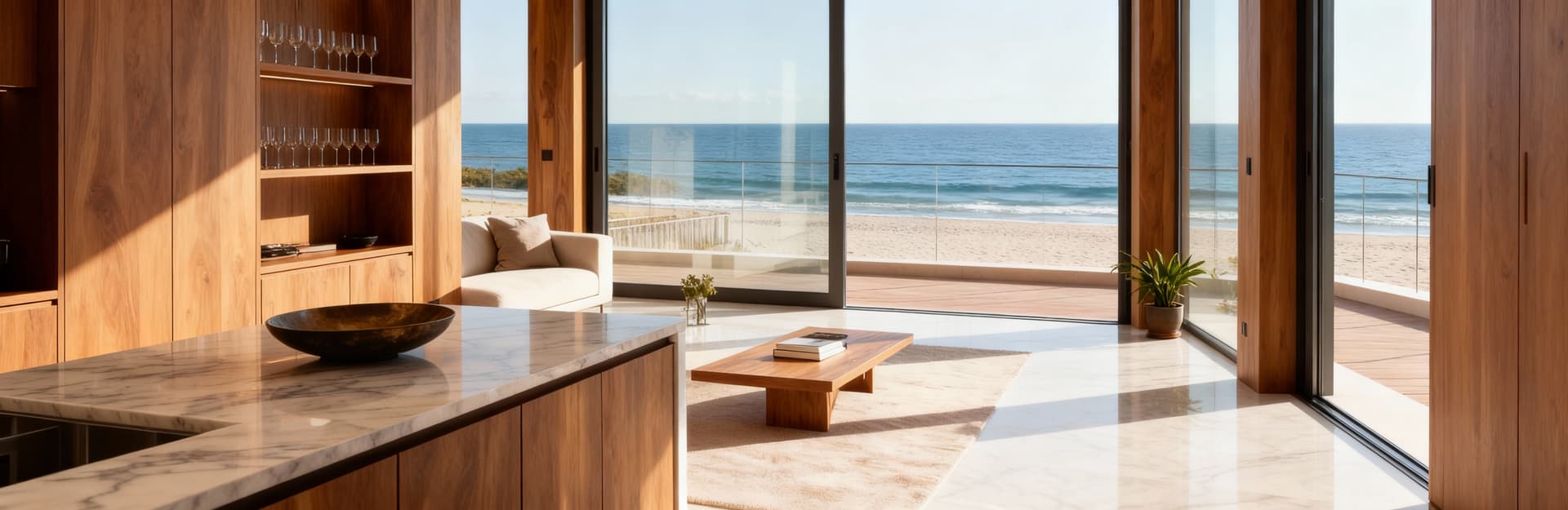 Luxury seaside apartments for sale in Forte dei Marmi, featuring private terraces and exquisite finishes.