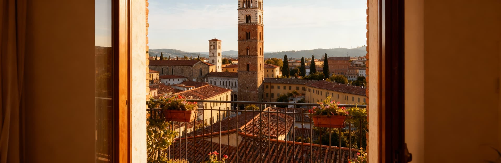 Luxurious penthouses for sale in Lucca, featuring historic charm, elegant interiors, and stunning views over the city.