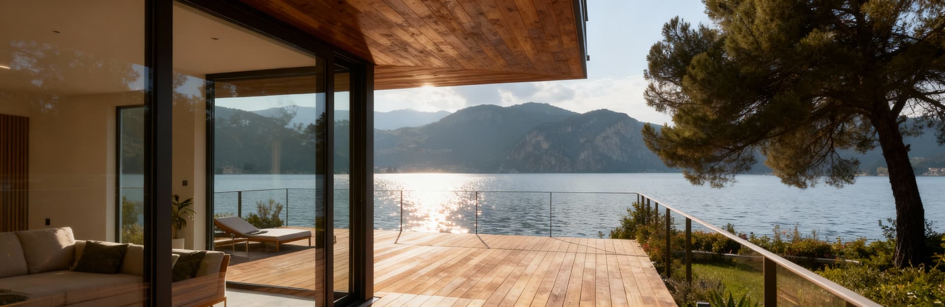Elegant mountain villas for sale in Bolzano, featuring refined apartments near Lake Garda amidst nature's beauty.