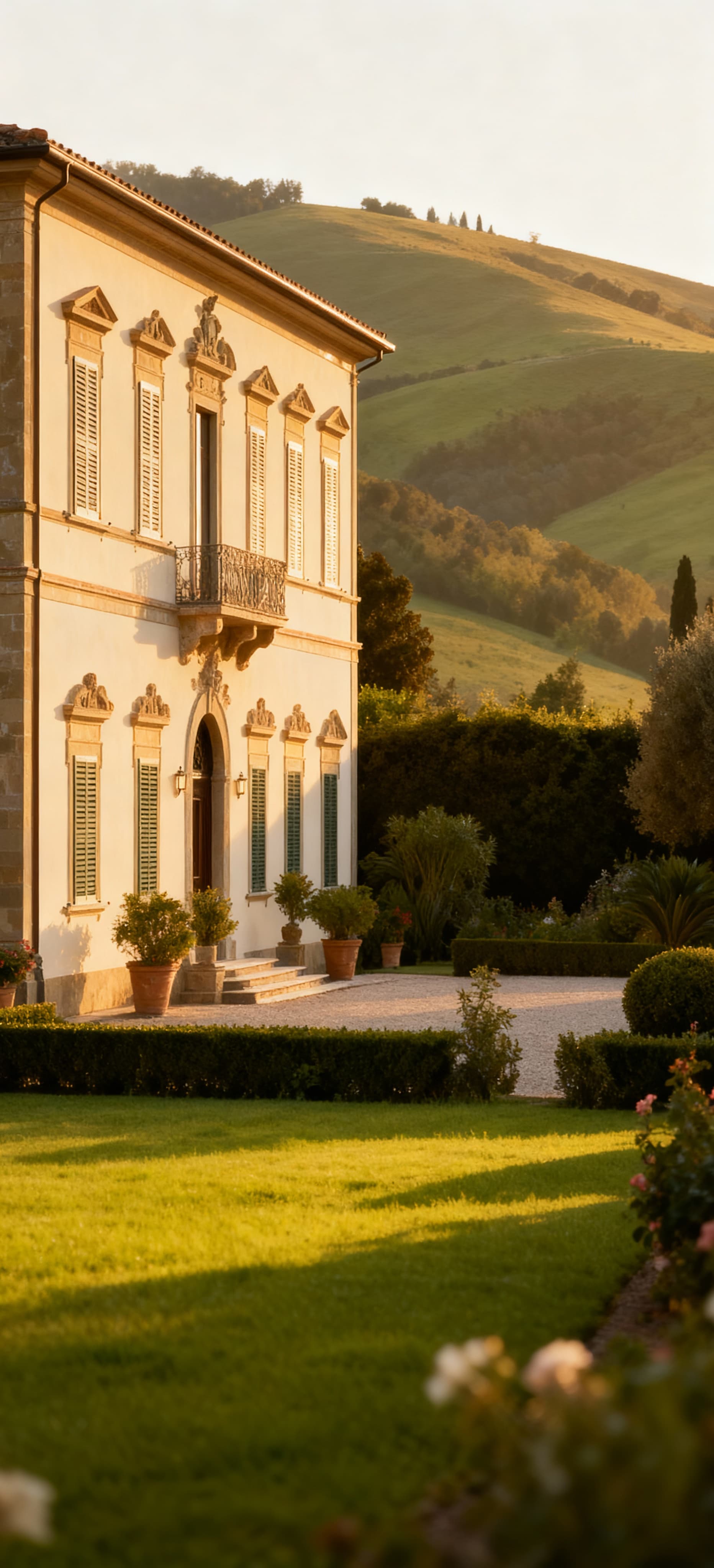Luxury real estate for sale in Pistoia, Tuscany, featuring historic villas, modern penthouses, and stunning countryside views.