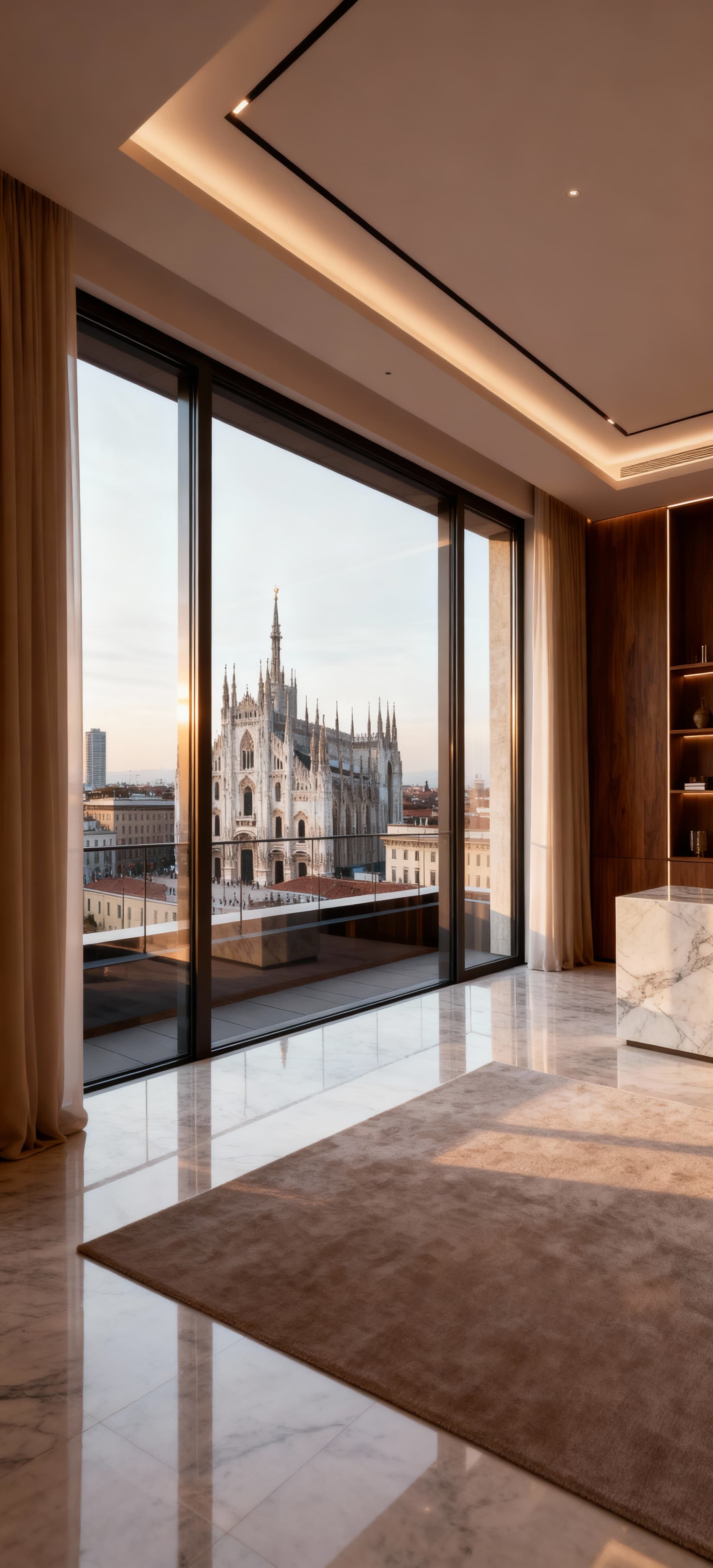 Luxury properties for sale in Milan, Lombardy, featuring historic homes, modern apartments, and stunning city views.
