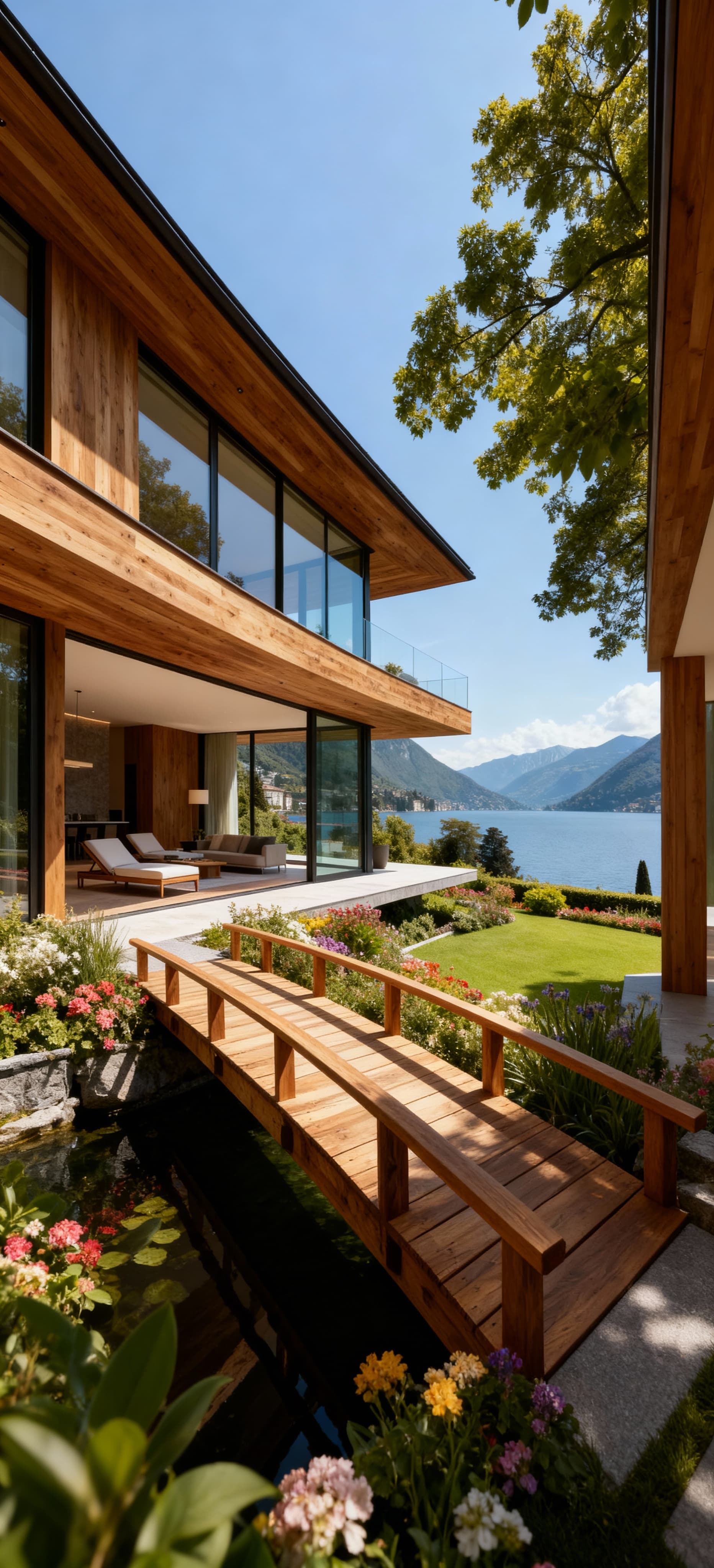 Luxury properties for sale in Lugano, Ticino, showcasing stunning lake and mountain views in a prime Swiss location.