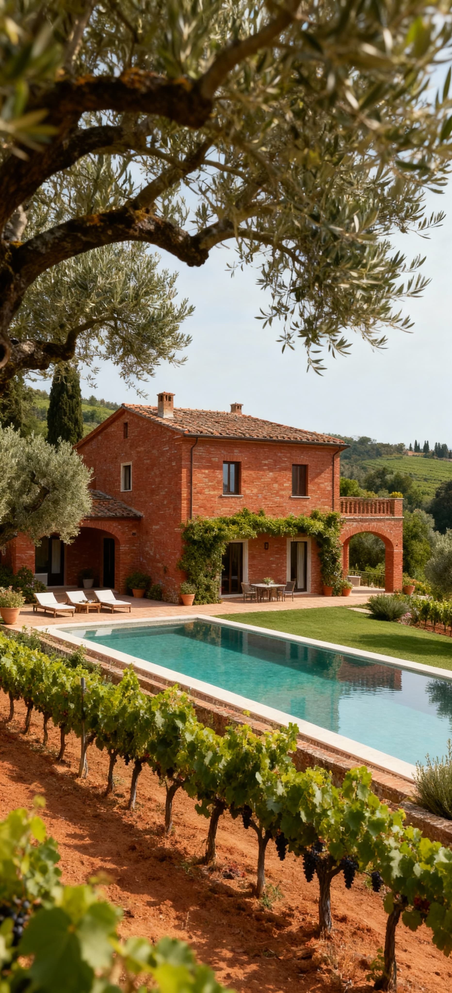 Luxury properties for sale in Sardinia's countryside, featuring stunning landscapes and elegant architectural designs.