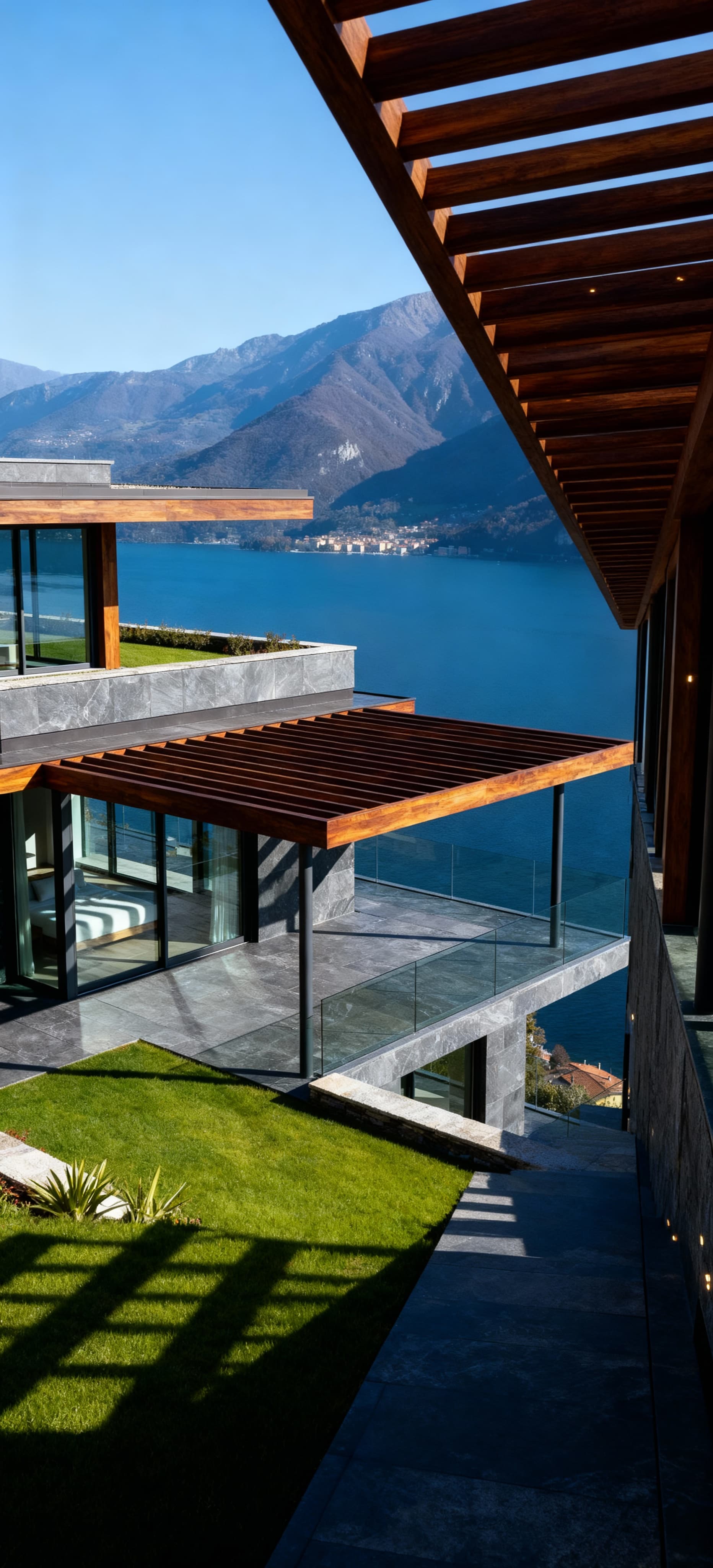 Luxury apartments for sale in Lugano, showcasing stunning lake views, elegant architecture, and a vibrant cultural scene.