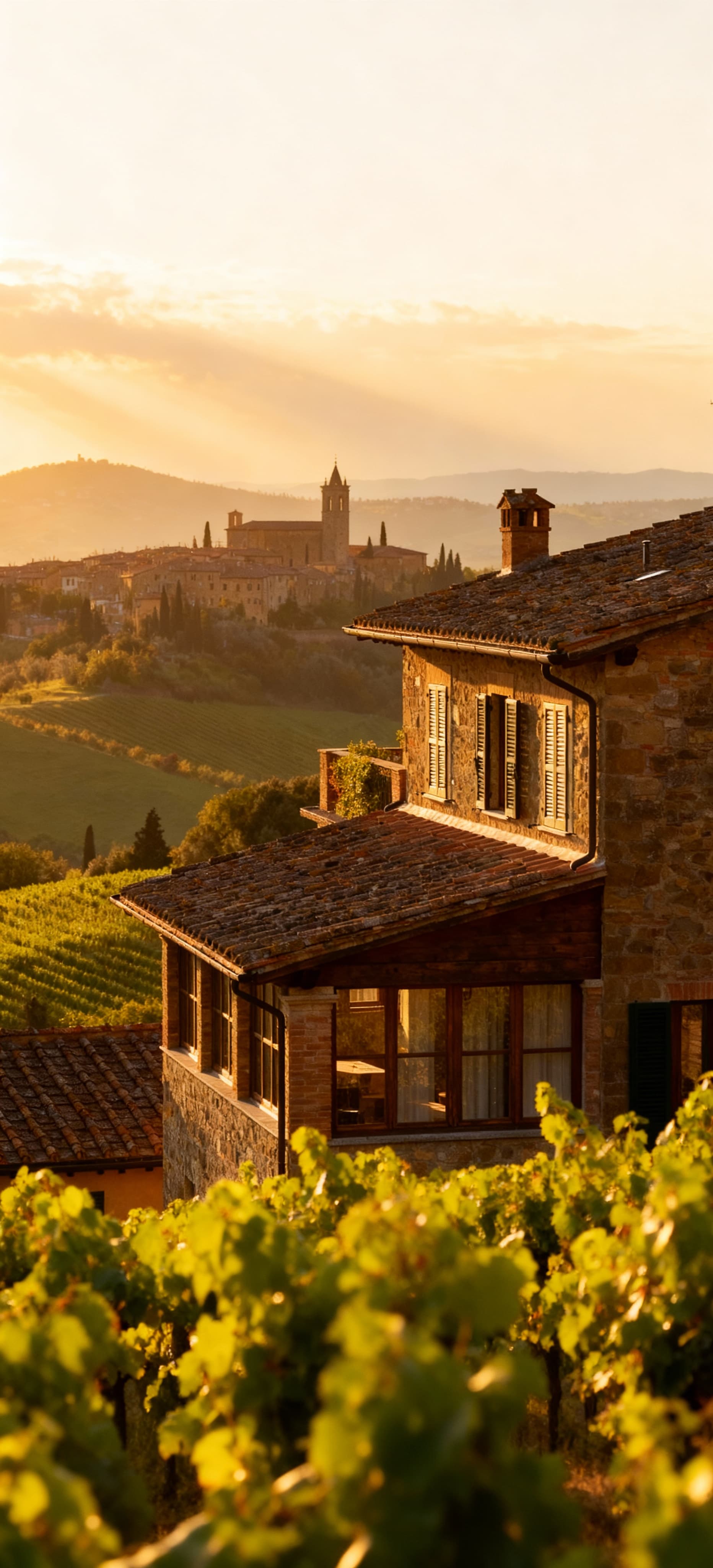 Elegant villas for sale in Arezzo, Tuscany, surrounded by lush hills and rich cultural heritage, ideal for luxury living.