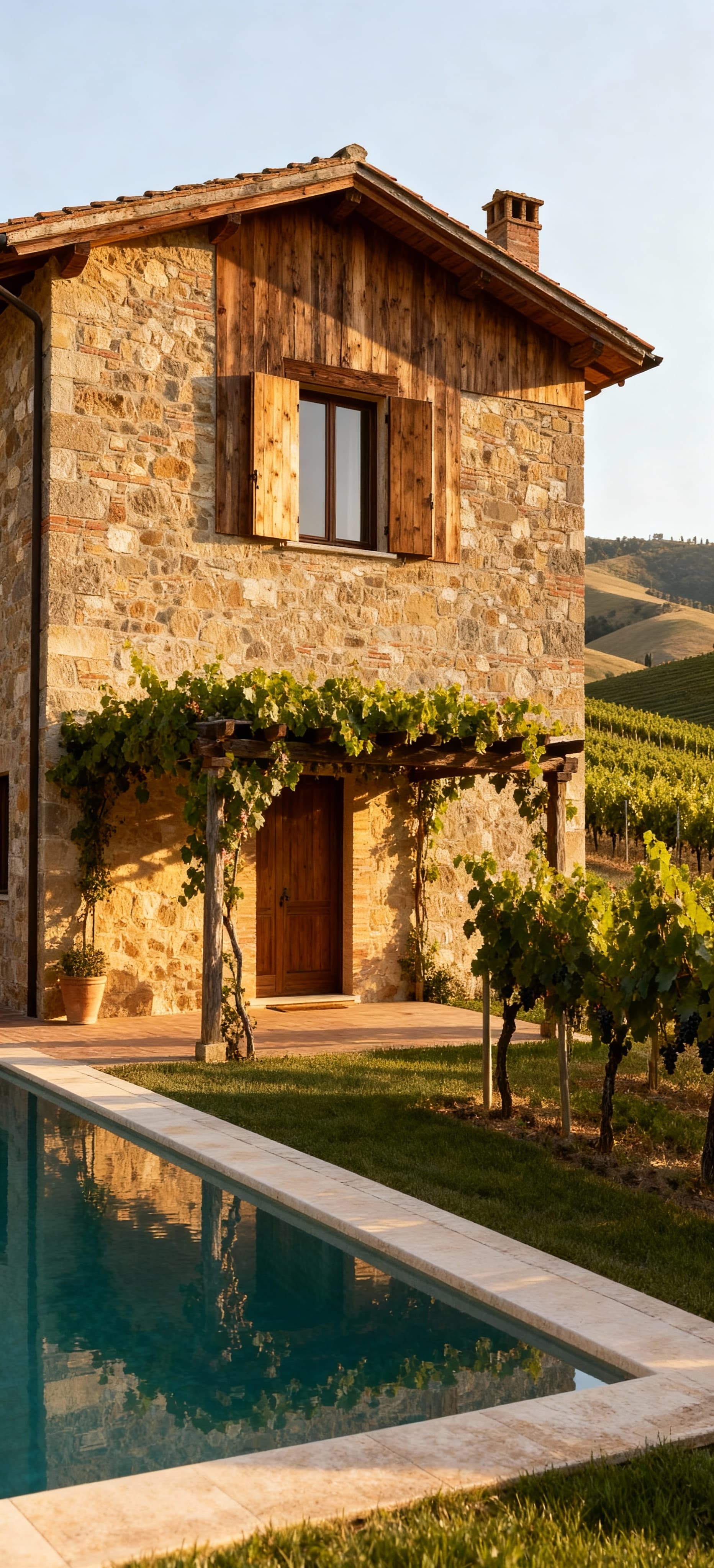 Luxury villas for sale in Perugia province, showcasing breathtaking views and serene green hills of Umbria.