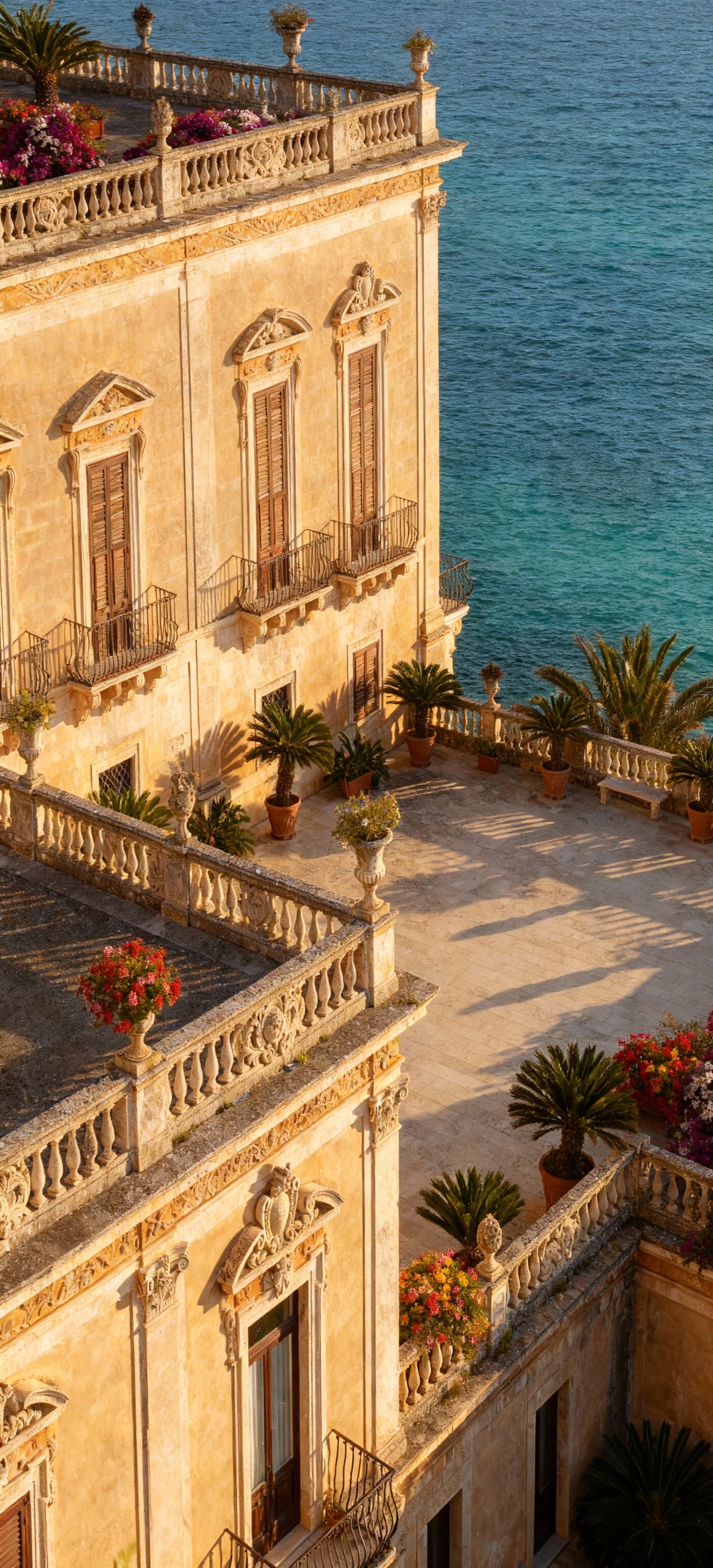 Luxury villas for sale in Palermo, Sicily, showcasing stunning sea views, historic architecture, and vibrant cultural life.