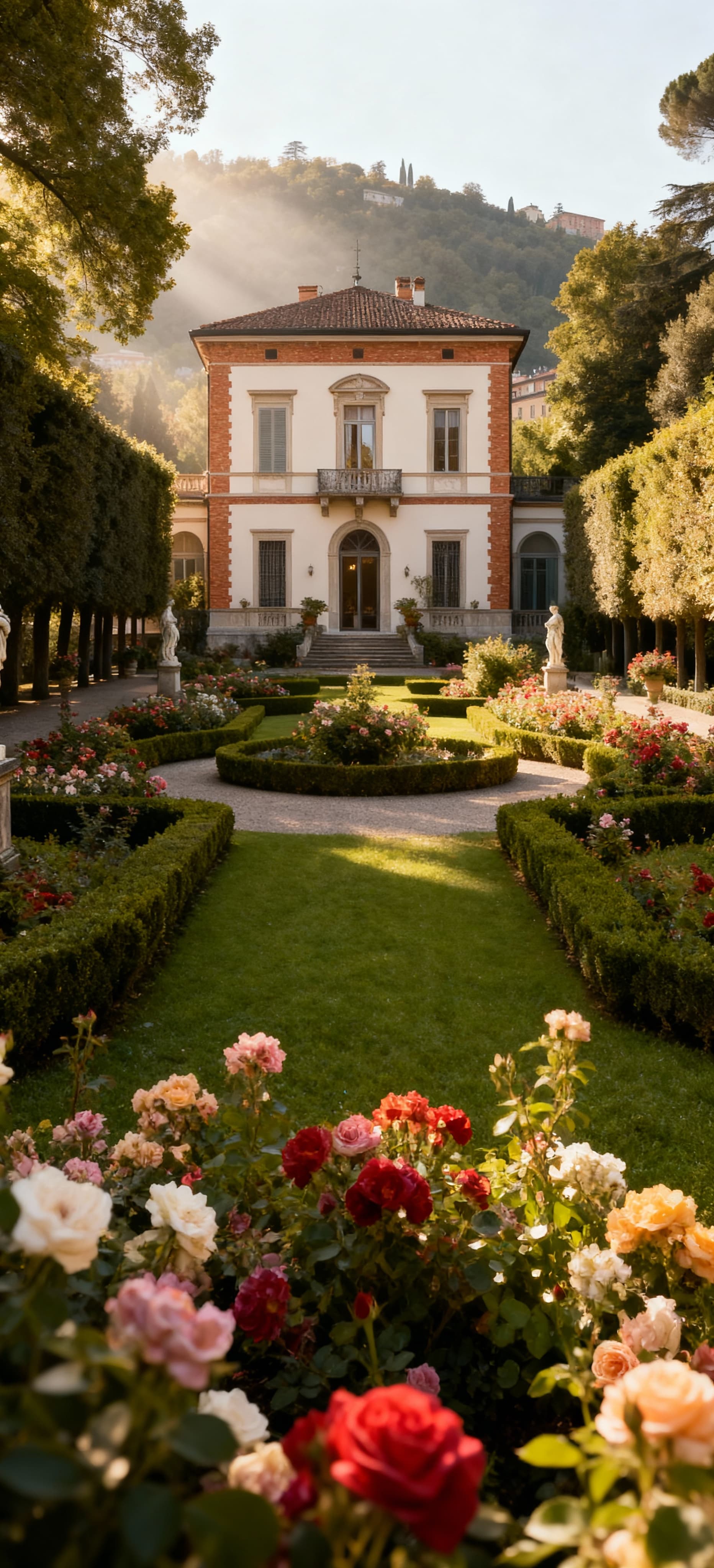 Villas for sale in Turin, showcasing elegant architecture, scenic views, and lush surroundings in a culturally rich environment.