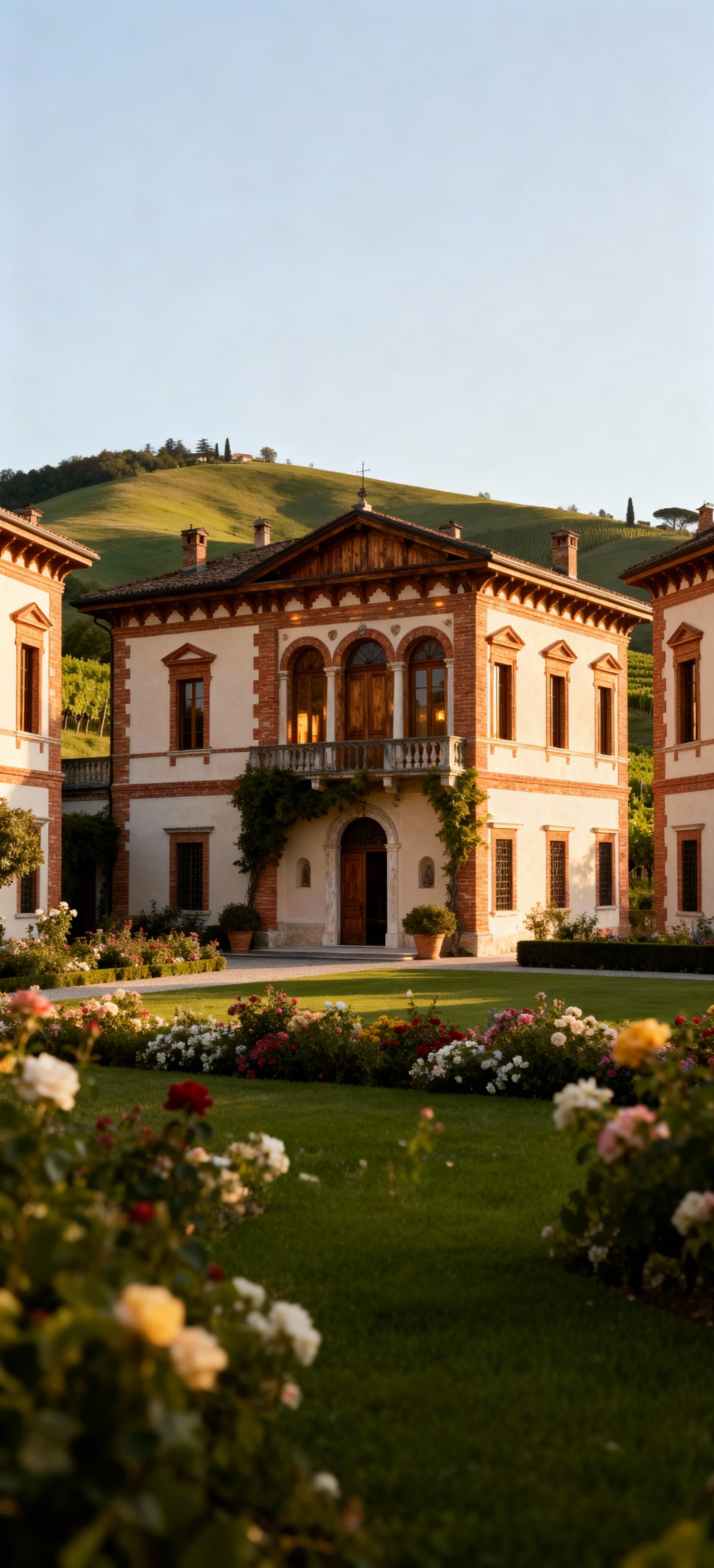 Stunning villas for sale in Vicenza, showcasing elegant architecture amidst lush hills and rich cultural heritage.