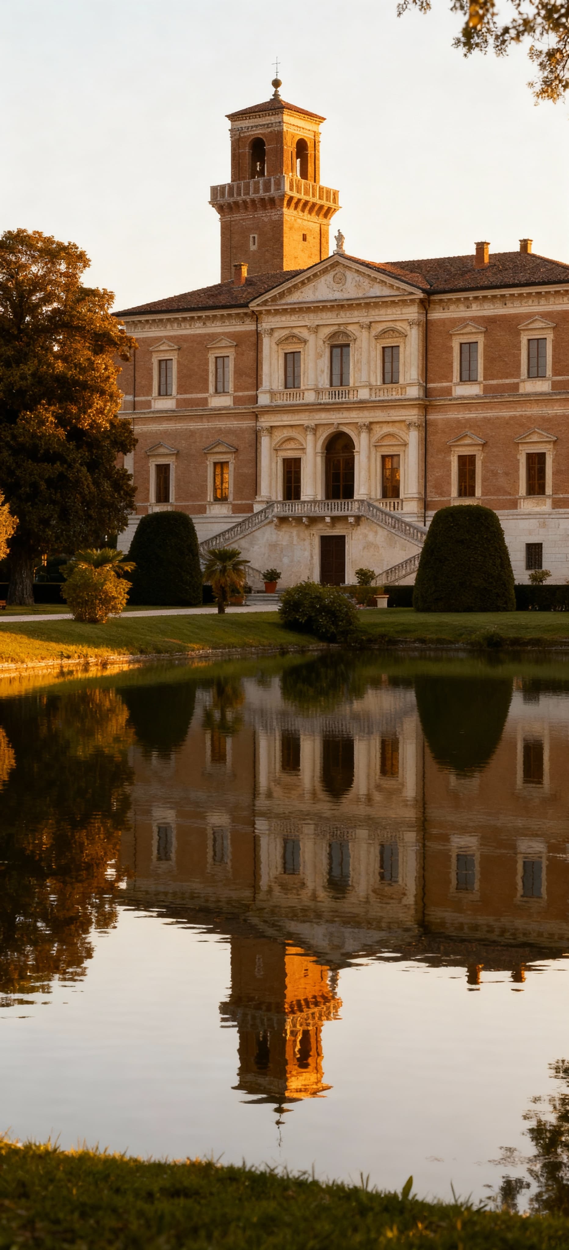 Countryside properties for sale near Mantova, surrounded by picturesque landscapes, lakes, and historic noble residences.