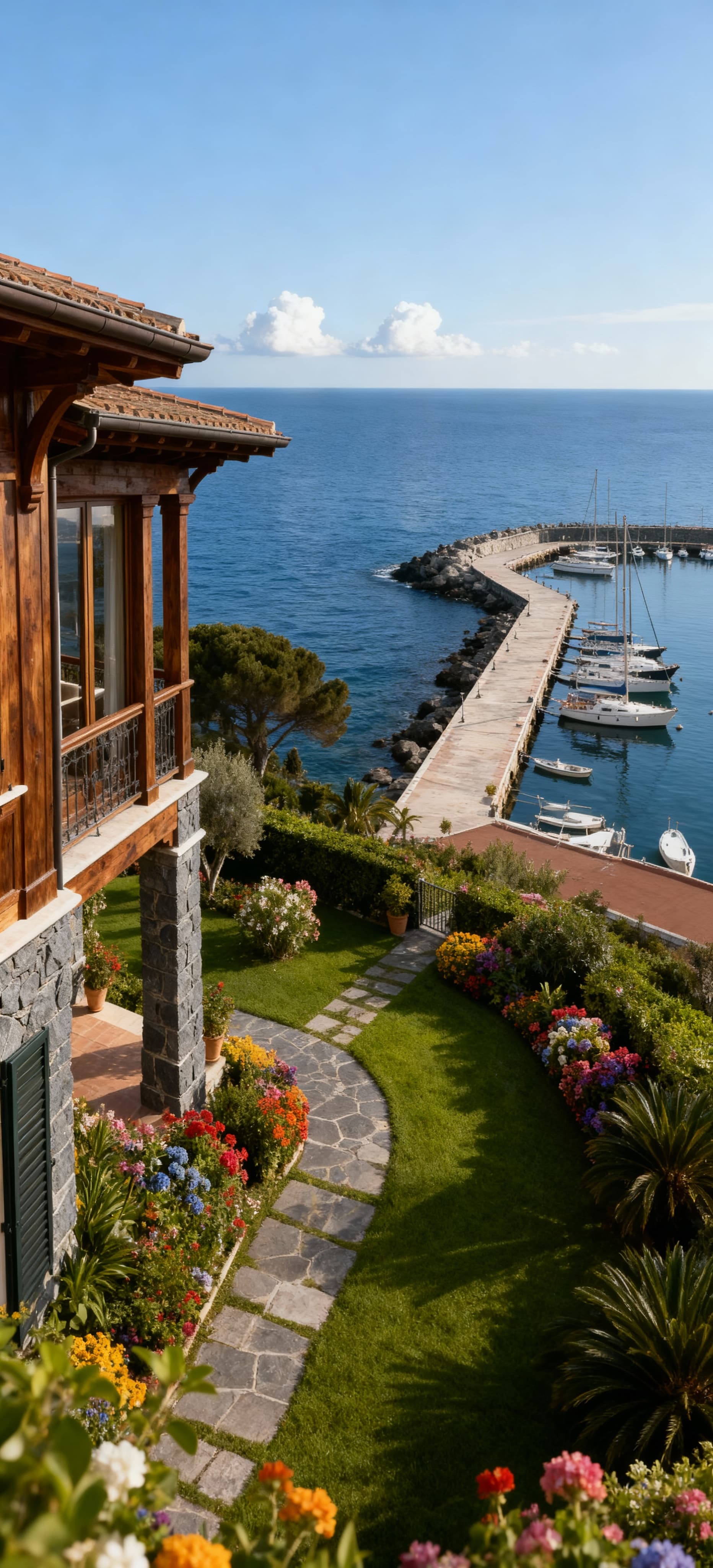Coastal properties for sale in Genoa province, showcasing stunning sea views and the charm of the Old Port.