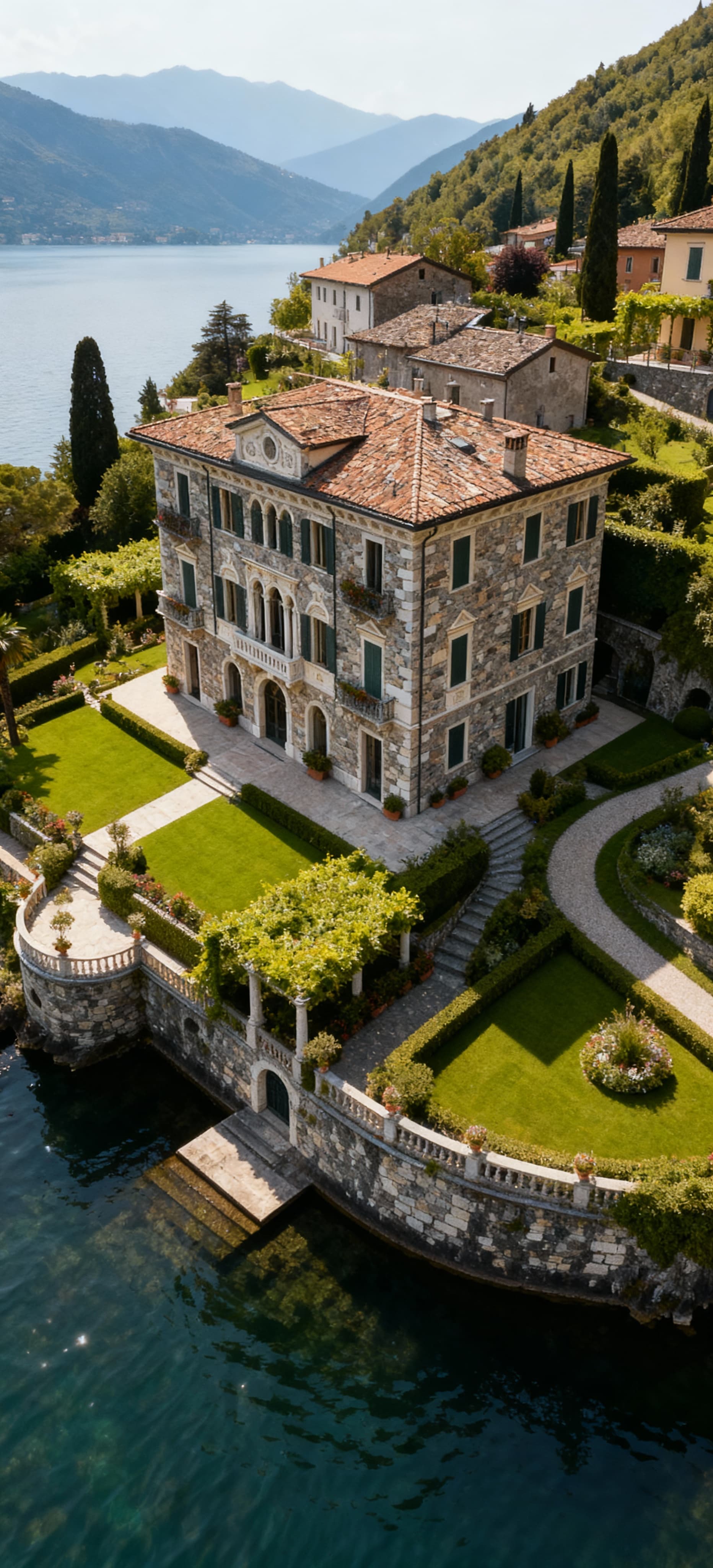 Elegant apartments for sale in the scenic Lakes area of Lombardy, featuring stunning views and rich cultural heritage.