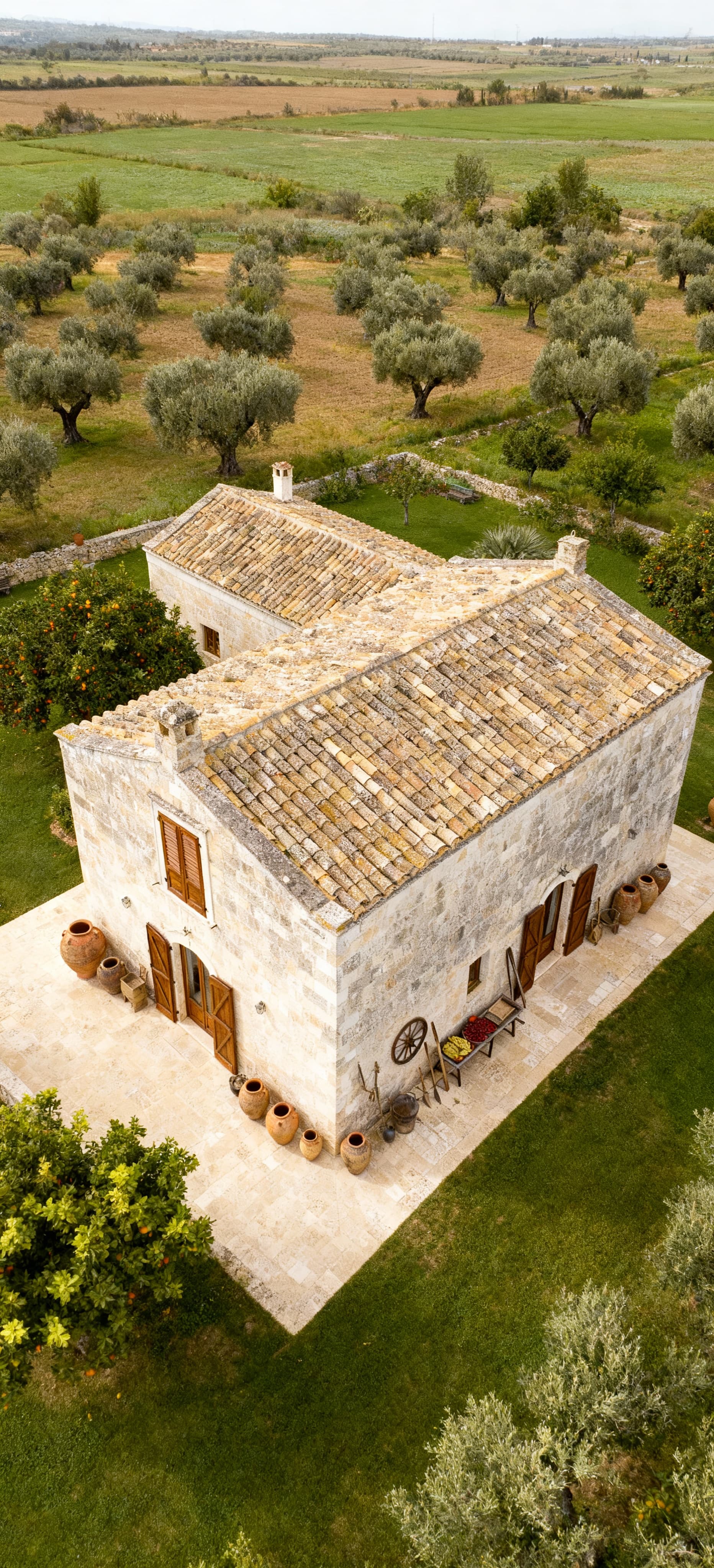 Luxury properties for sale in Brindisi, Puglia, set in beautiful countryside with olive groves and stunning views.