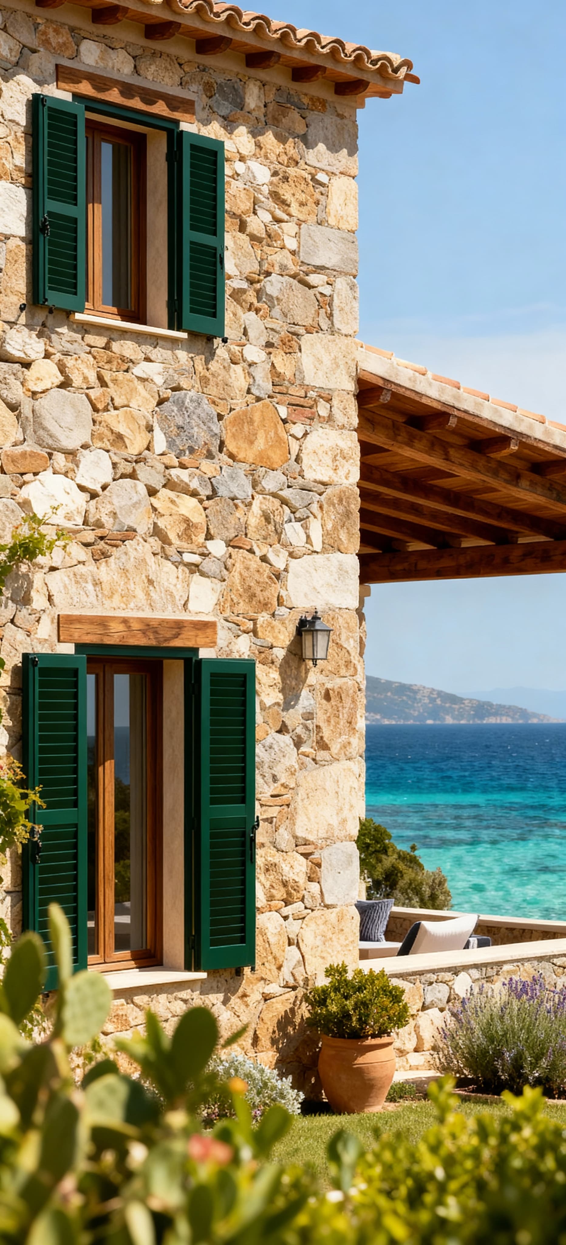 Luxurious properties for sale in Sassari, Sardinia, featuring stunning coastal views and elegant Mediterranean architecture.