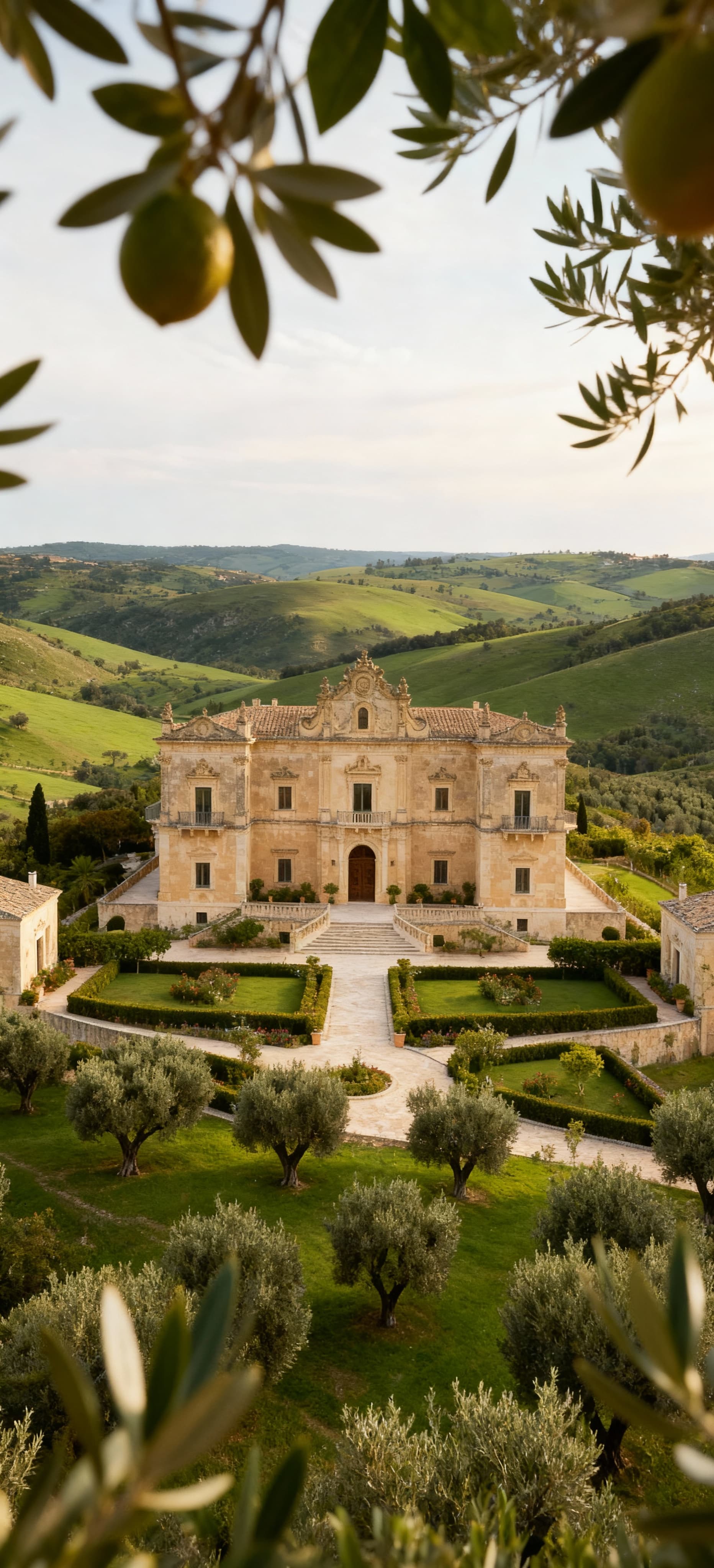 Luxury real estate for sale in Ragusa, Sicily, showcasing stunning countryside views and elegant architectural styles.
