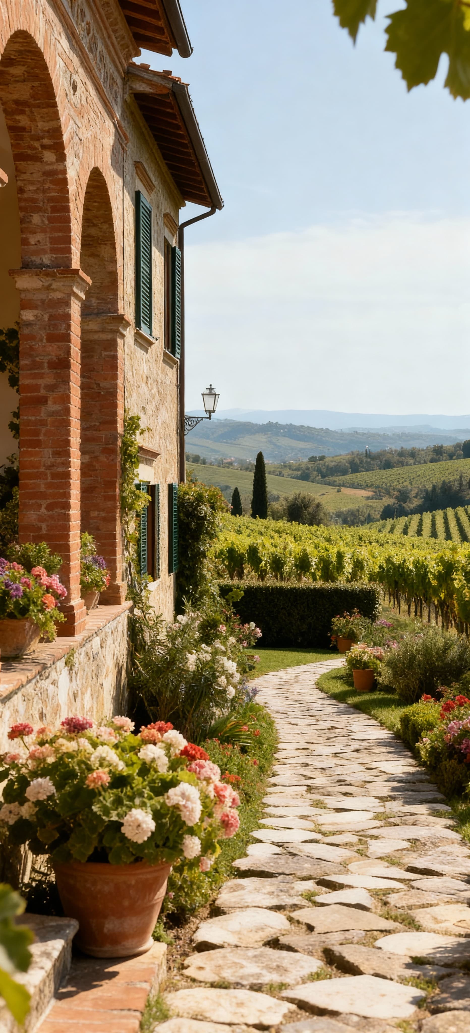 Luxury properties for sale in the tranquil Tuscan countryside near Florence, featuring elegant villas and historic estates.
