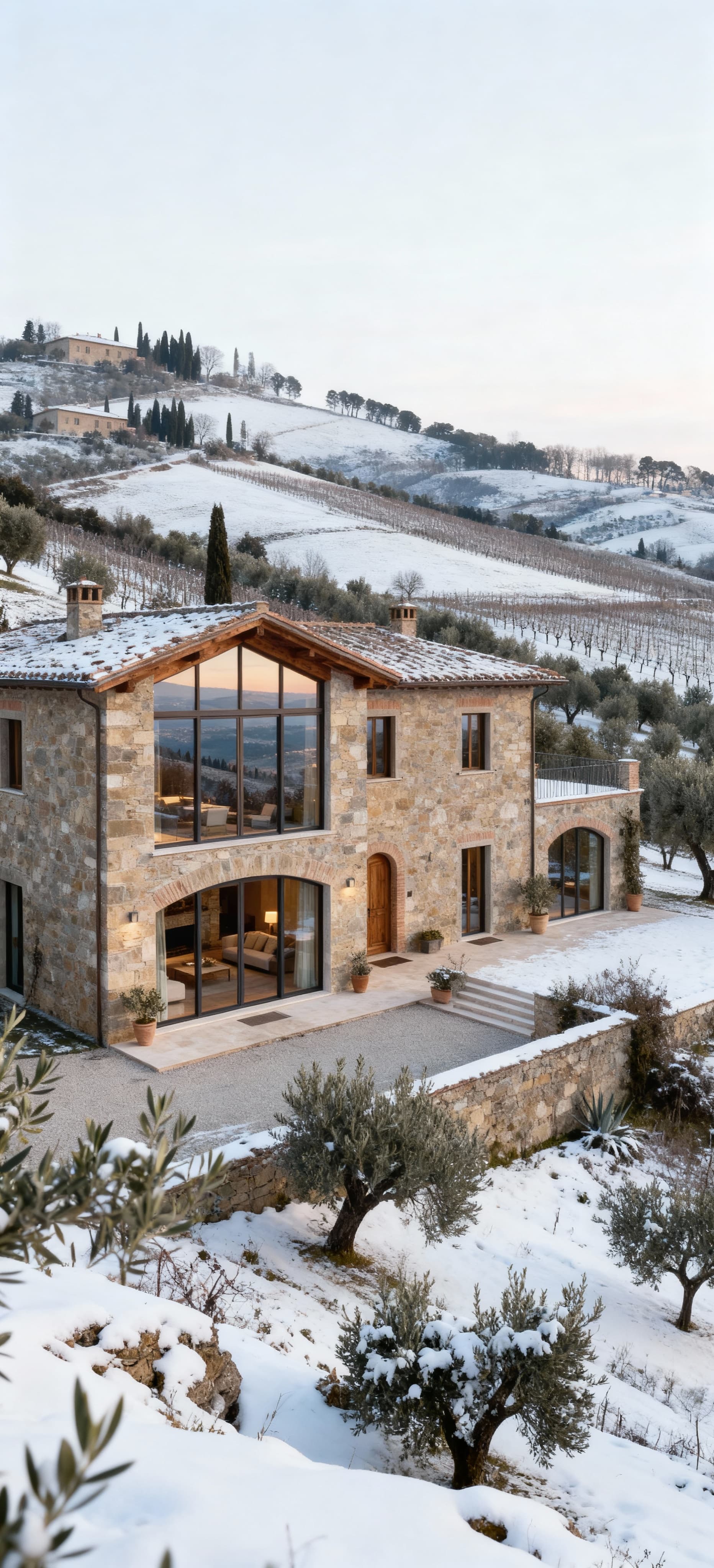 Luxury properties for sale in the Tuscan countryside near Prato, showcasing stunning landscapes and exquisite architectural designs.