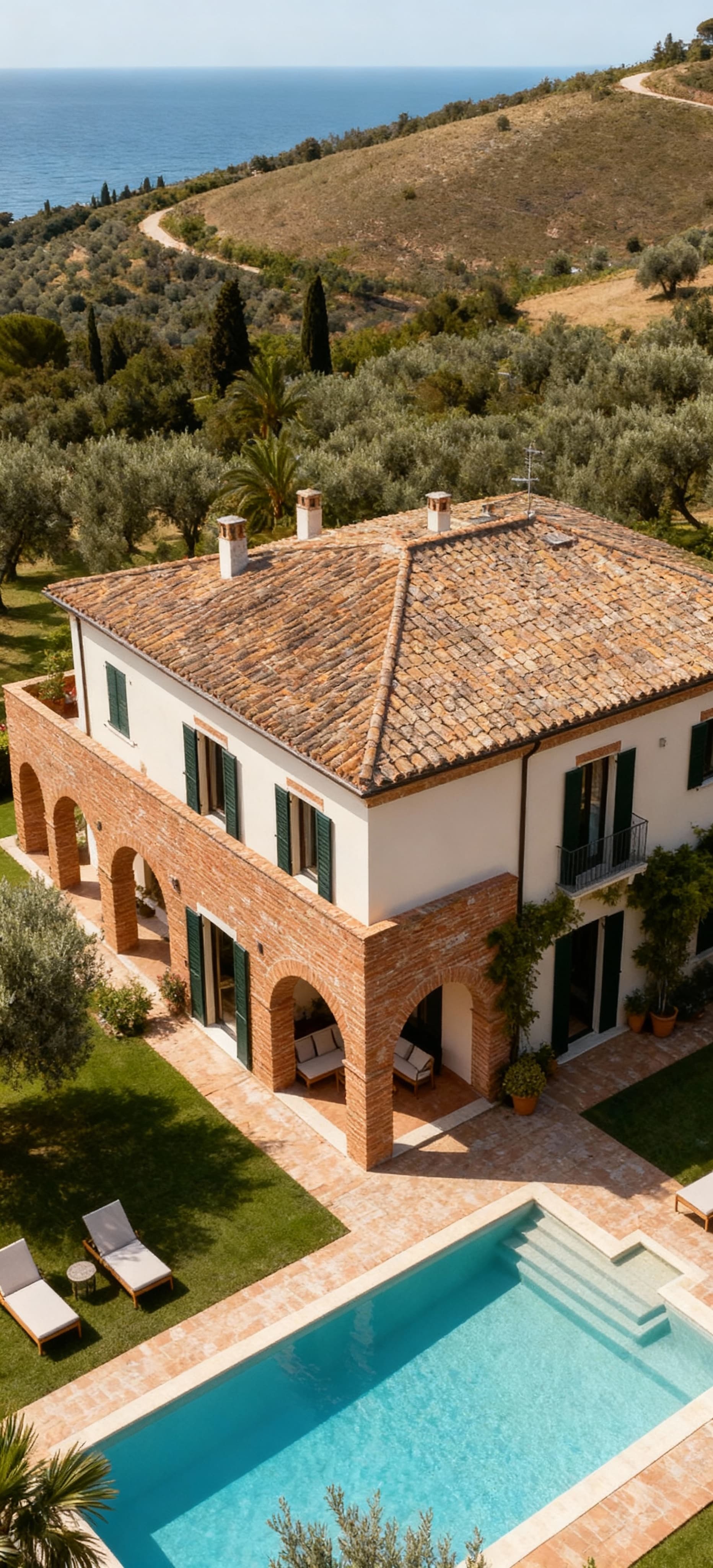 Independent houses for sale in Liguria's Città area, featuring historic architecture and stunning Mediterranean views.