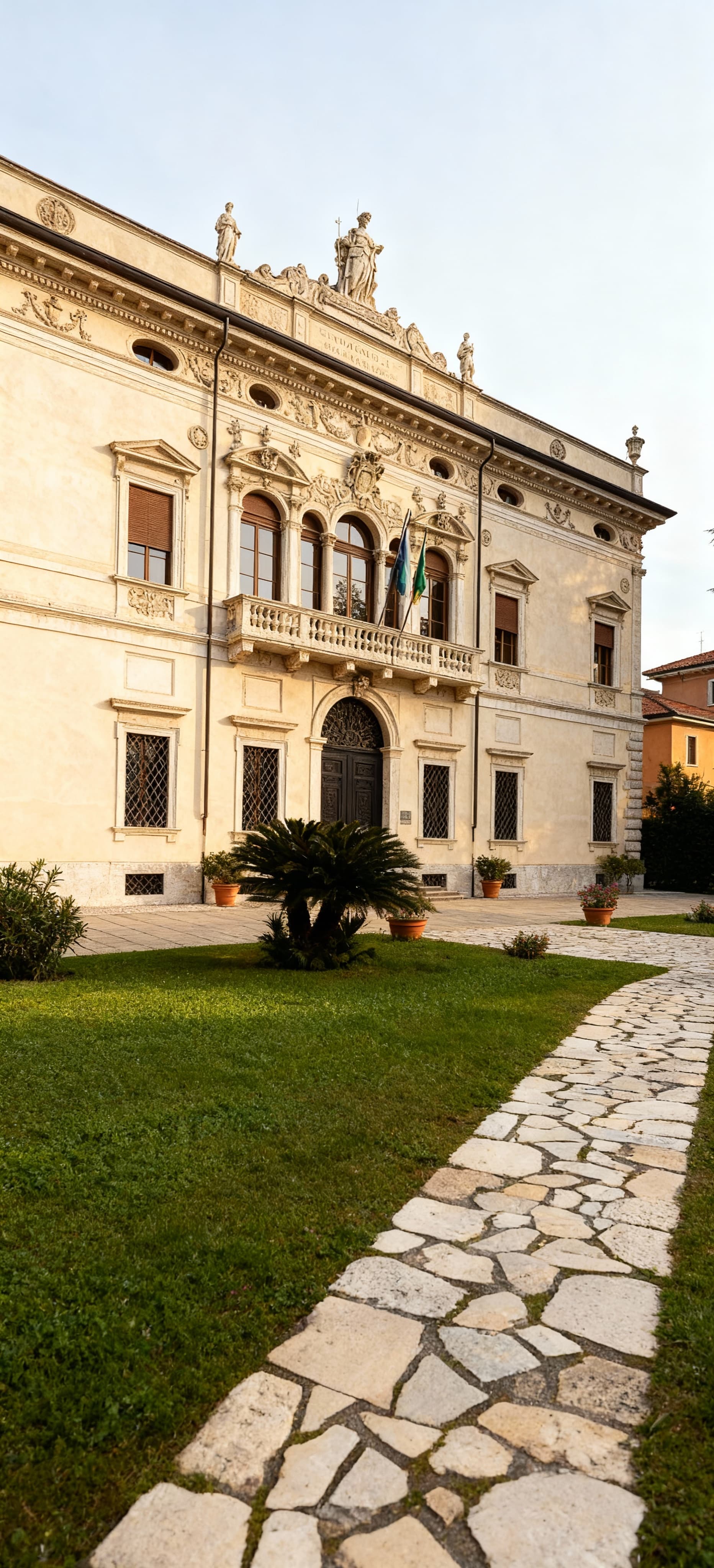 Independent houses for sale in Brescia's countryside, showcasing scenic views, rich greenery, and charming architecture.