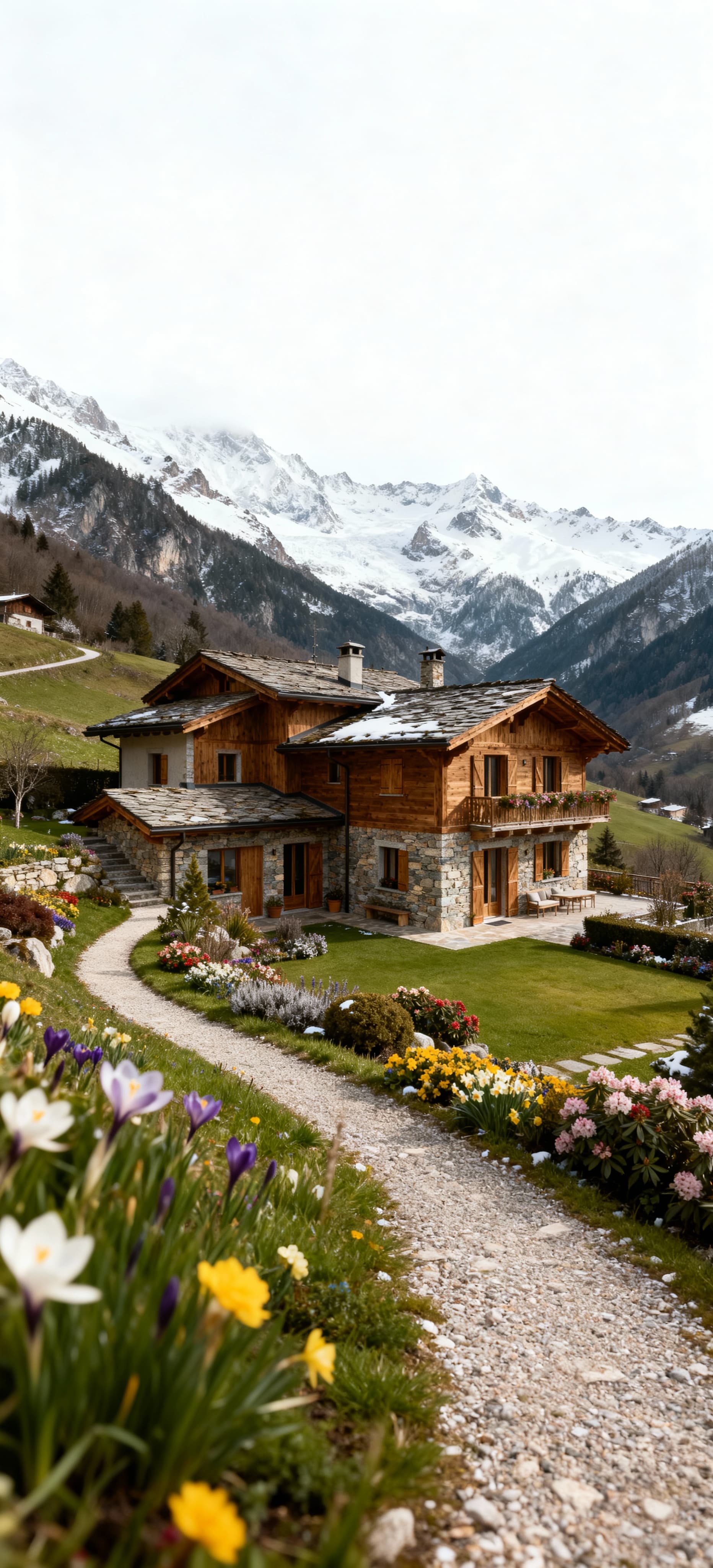 Luxury villas for sale in Cuneo's mountainous region, showcasing stunning Alpine views and exquisite architectural styles.