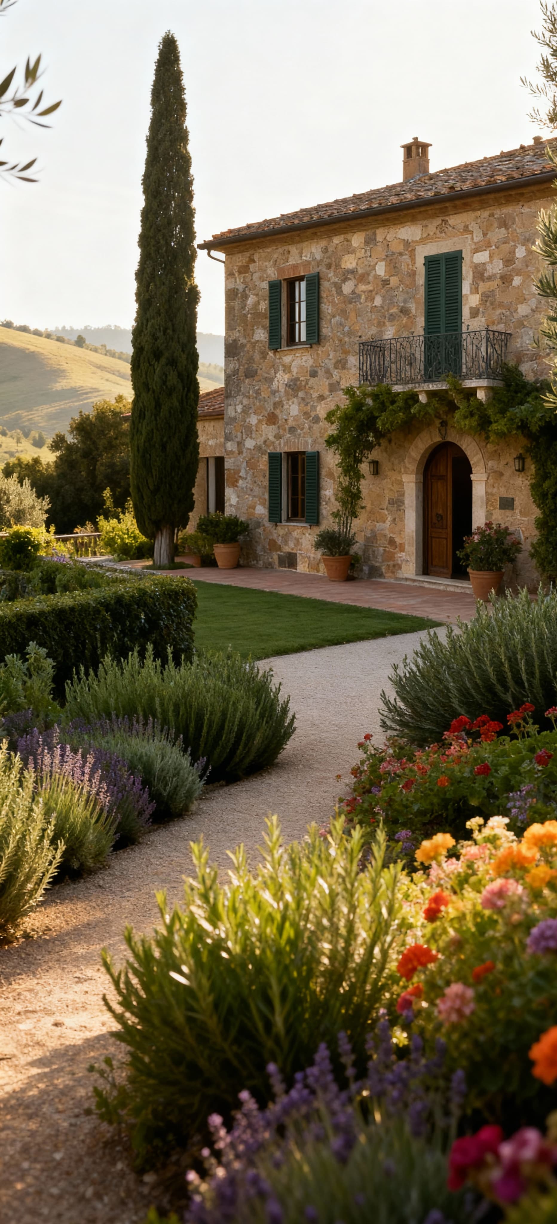 Stunning villas for sale in Grosseto's countryside, surrounded by hills, olive groves, and showcasing Tuscan architectural charm.