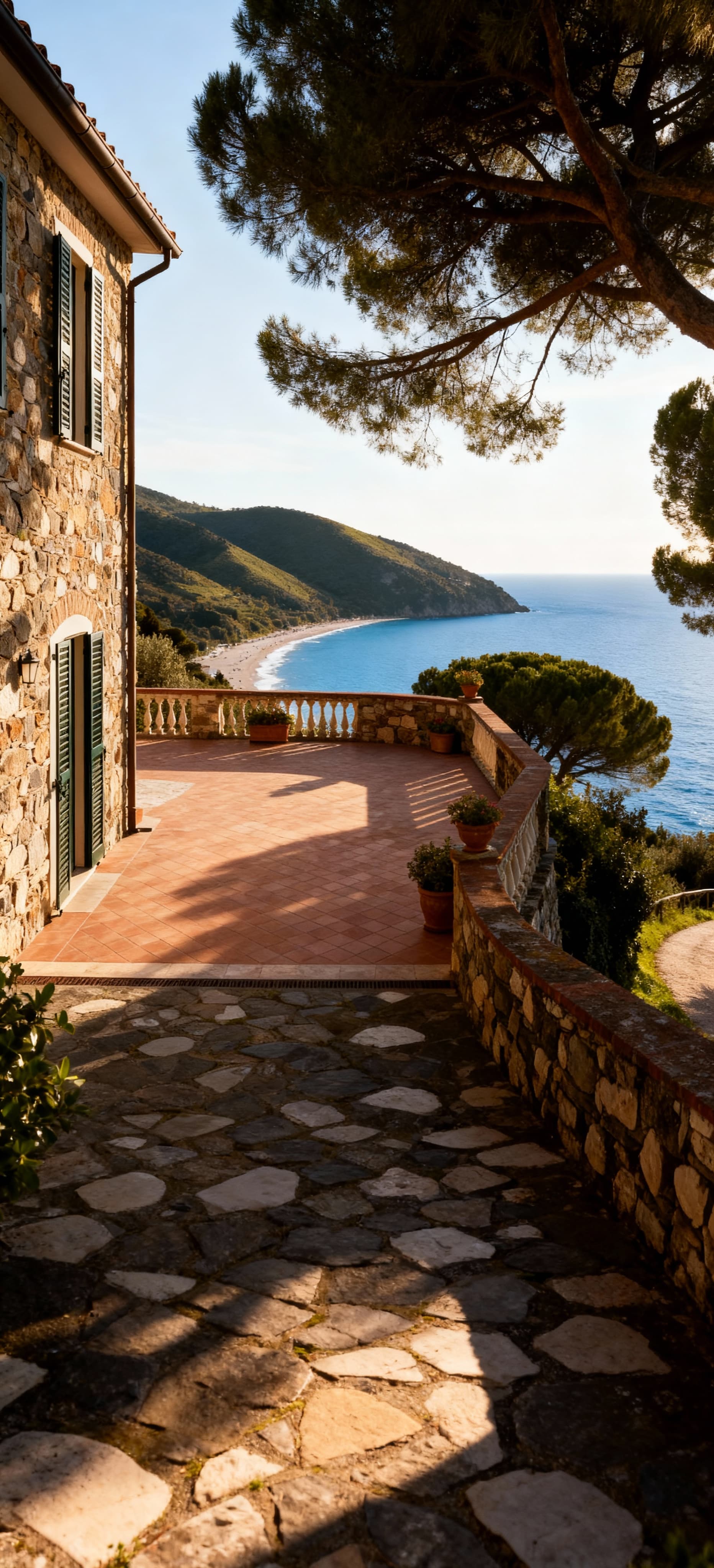 Luxury villas for sale in Imperia, a stunning coastal town in Liguria, featuring breathtaking sea views and lush hills.