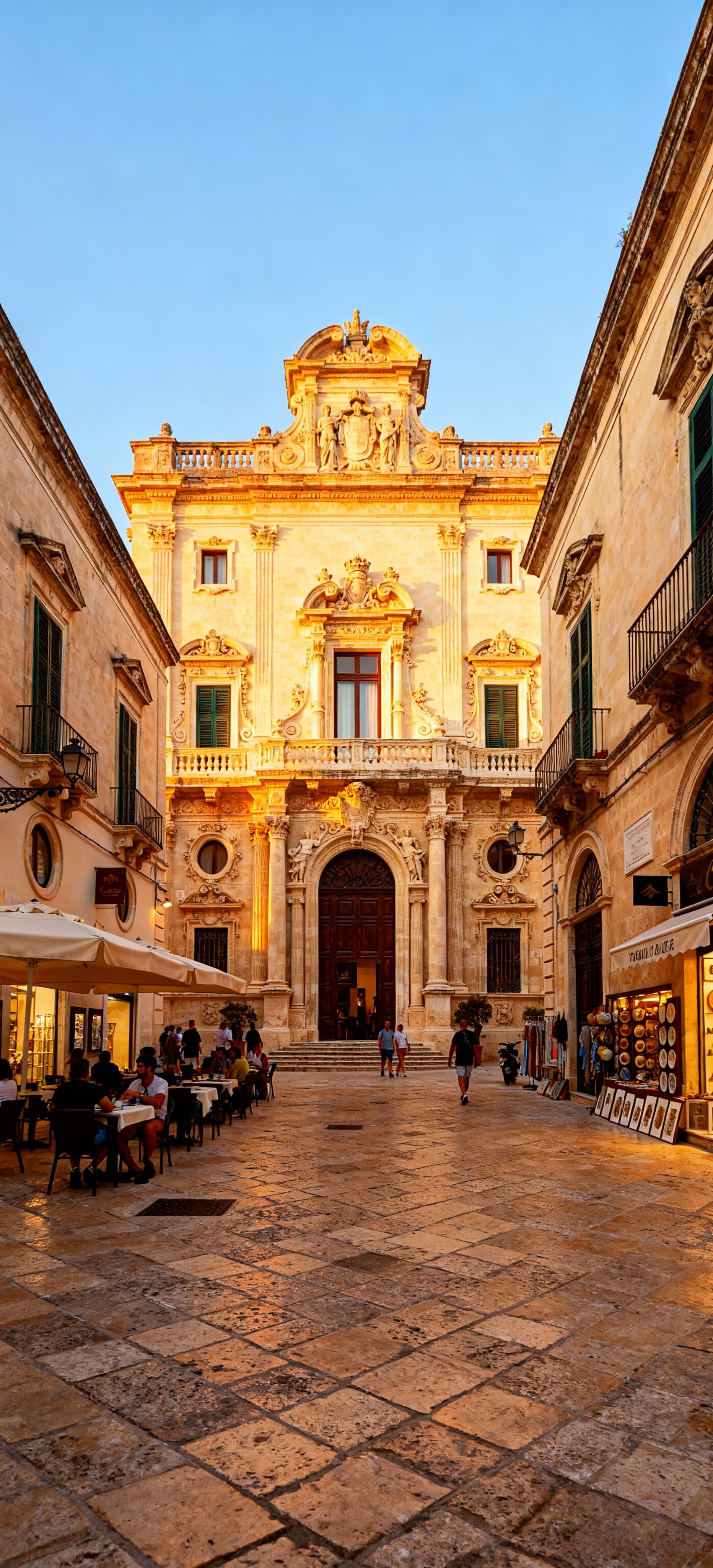 Picturesque countryside of Lecce, showcasing historic farmhouses, ancient olive groves, and stunning landscapes perfect for agritourism investment.