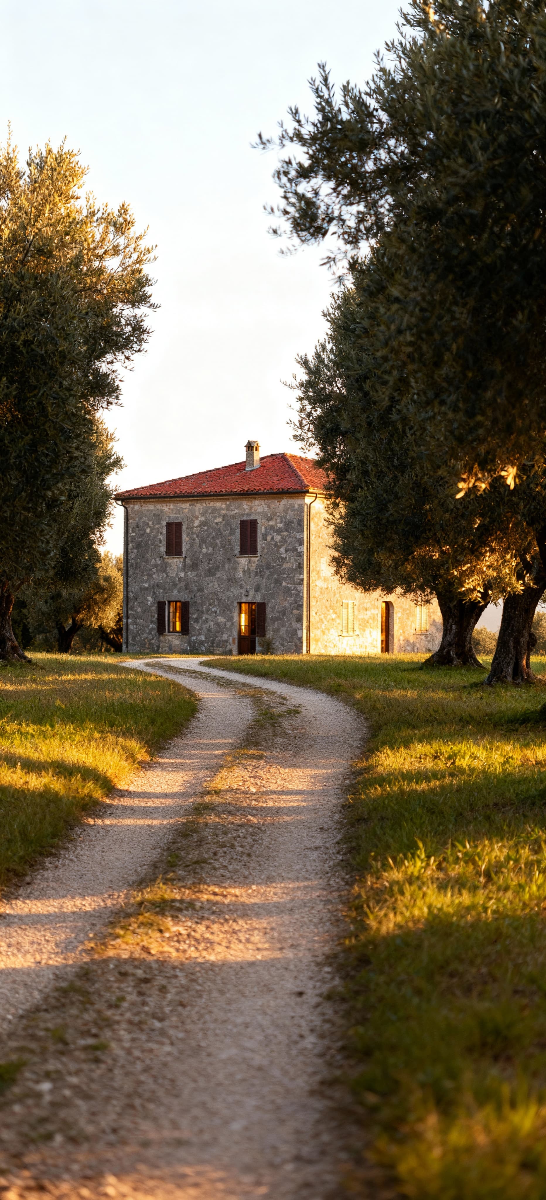 Luxurious villas for sale in Lucca's countryside, showcasing Tuscan architecture amidst olive groves and stunning mountain views.