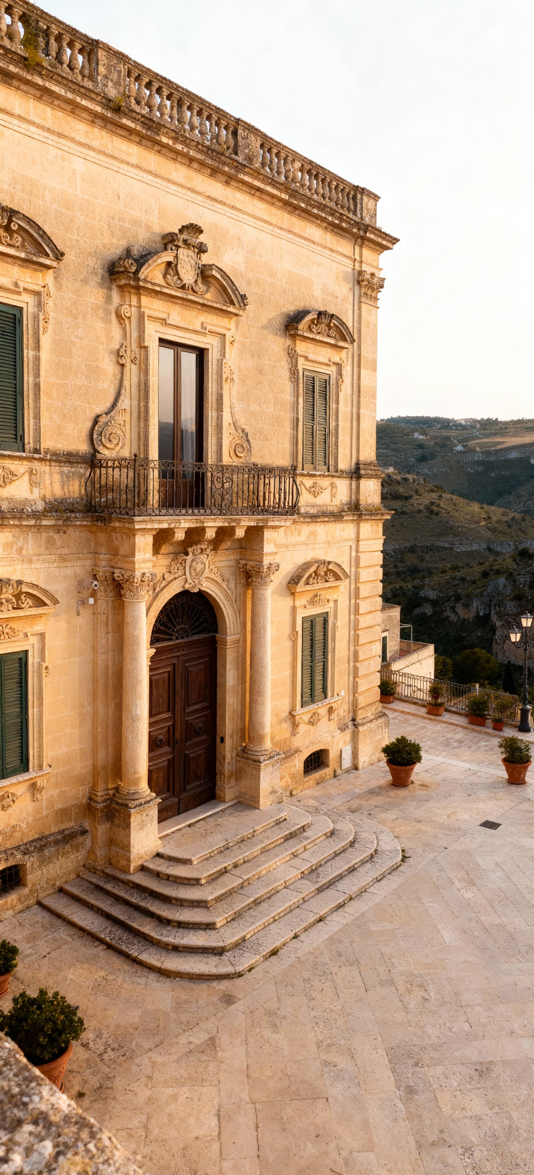 Luxury apartments for sale in Ragusa, Sicily's baroque city, featuring historical architecture and stunning coastal views.