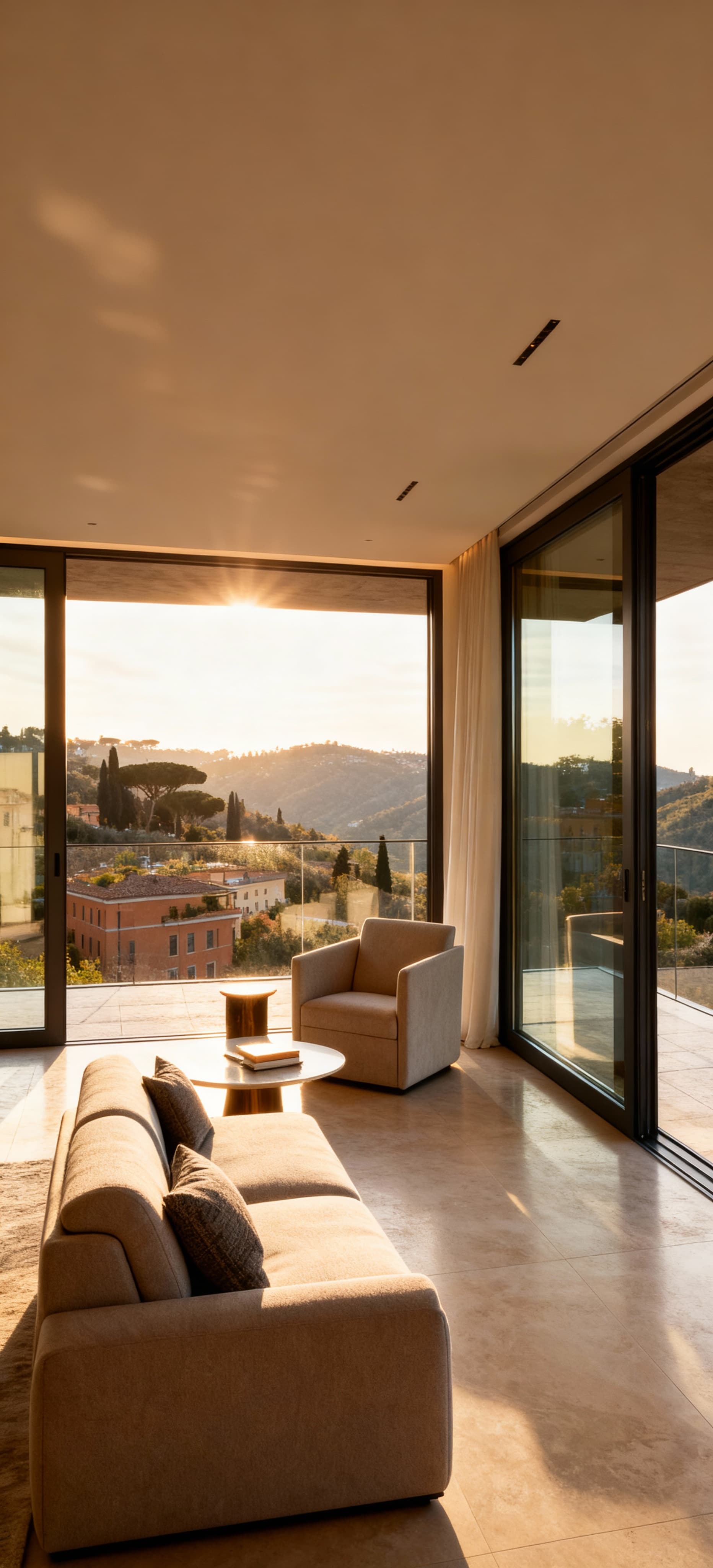 Luxurious villas for sale in Sassari's countryside, surrounded by olive groves and stunning landscapes of Sardinia.