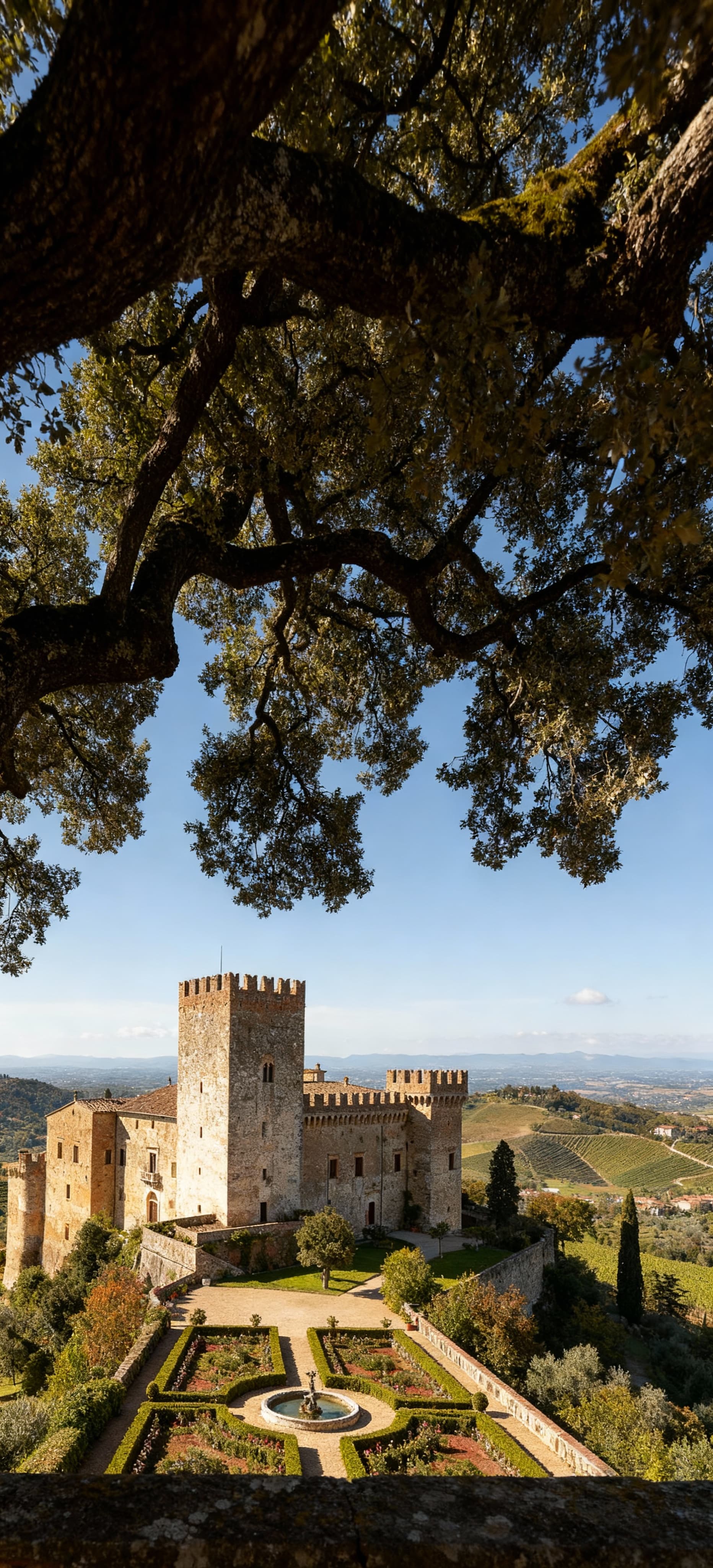 Stunning palaces for sale in Siena's Campagna area, surrounded by breathtaking hills, vineyards, and olive groves.