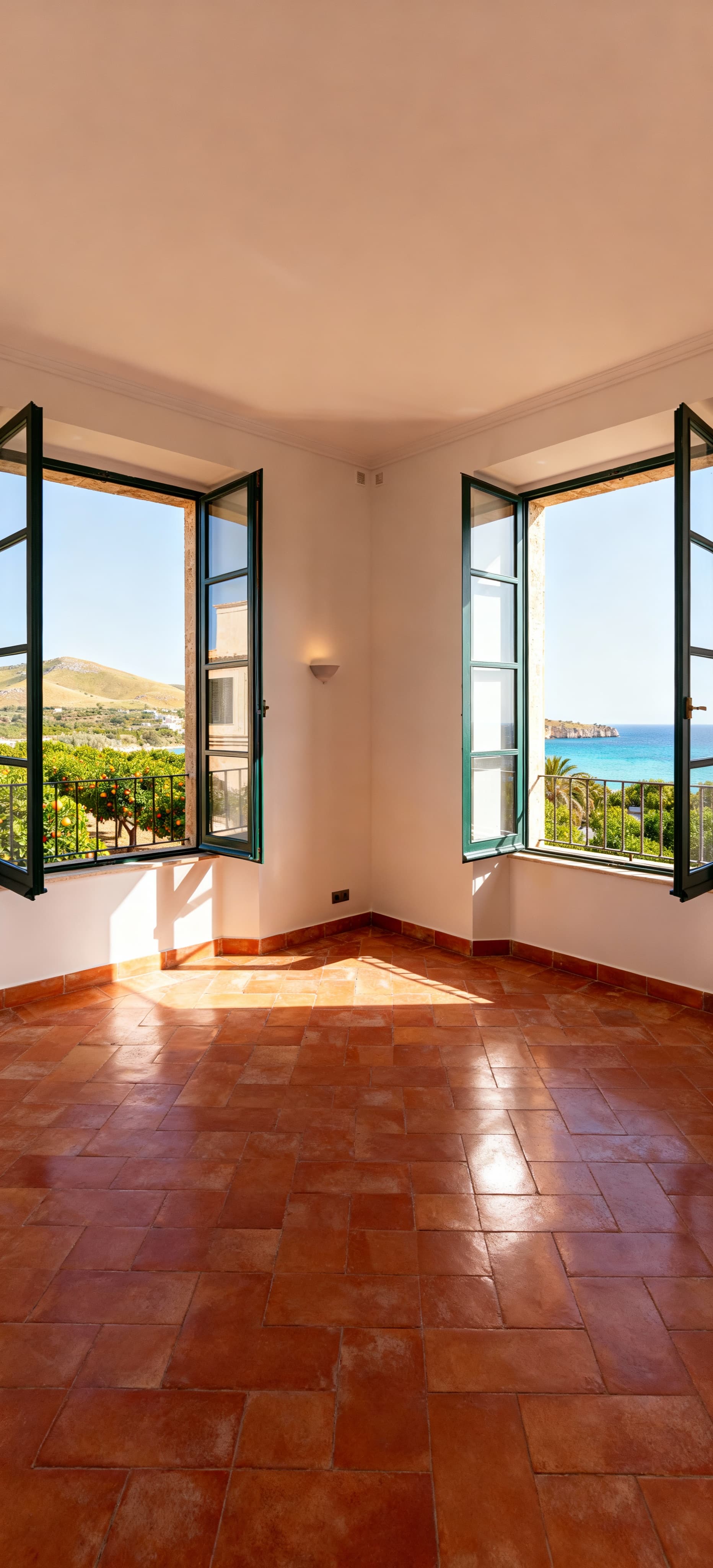 Stunning countryside apartments for sale in Syracuse, surrounded by citrus groves and breathtaking views, offering a serene lifestyle.