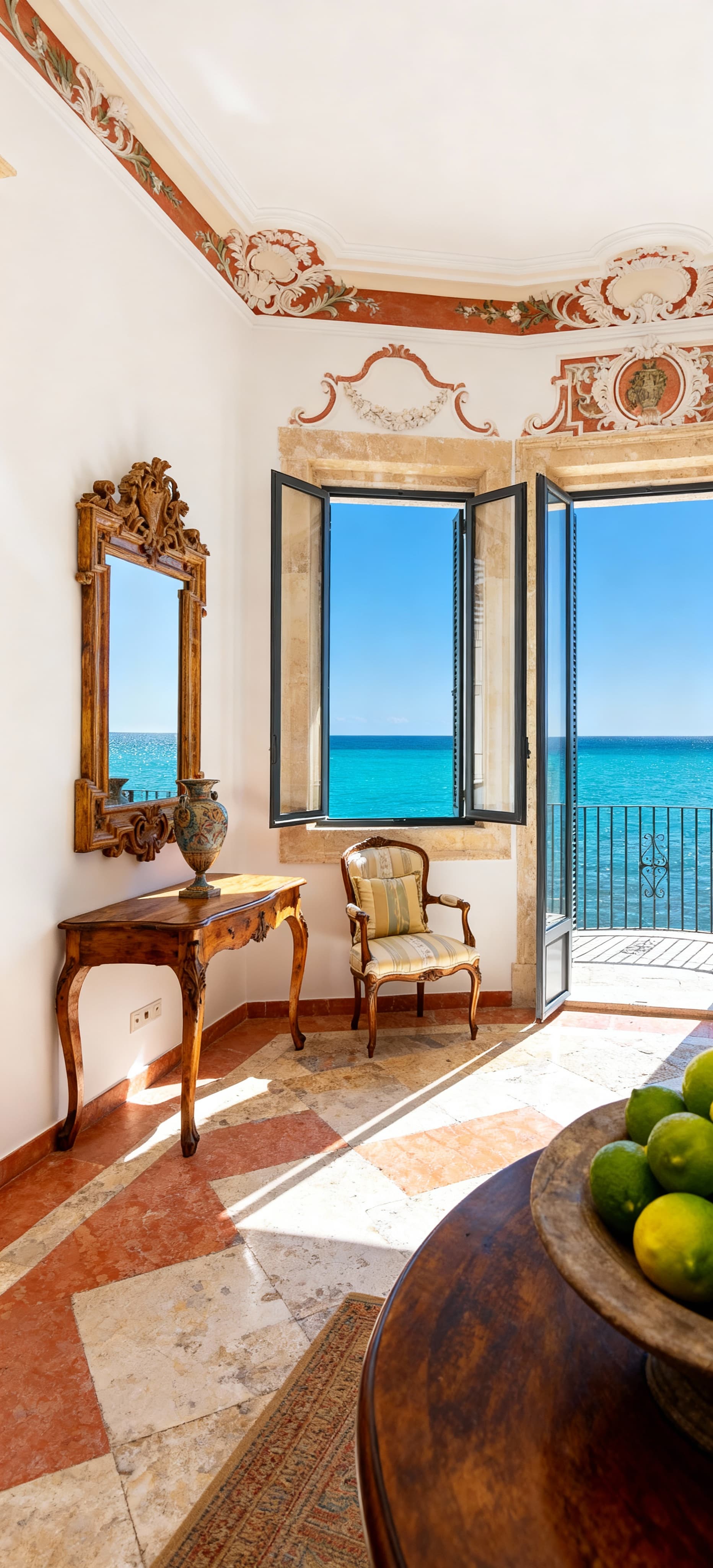 Luxury apartments for sale in Syracuse, Sicily, featuring stunning sea views and historic architecture in a vibrant coastal setting.