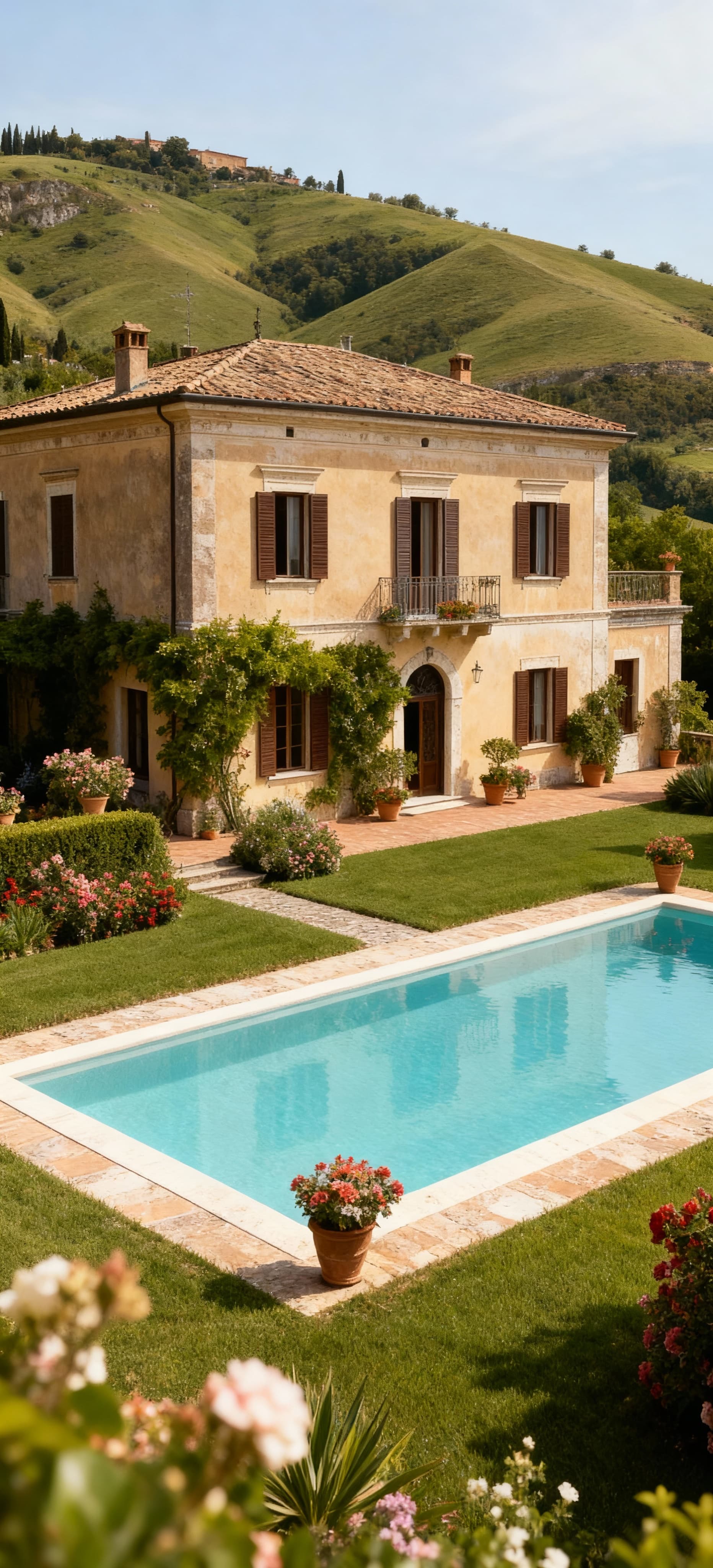 Luxury apartments for sale in the Montagna area of Turin, surrounded by stunning Alpine landscapes and rich cultural heritage.