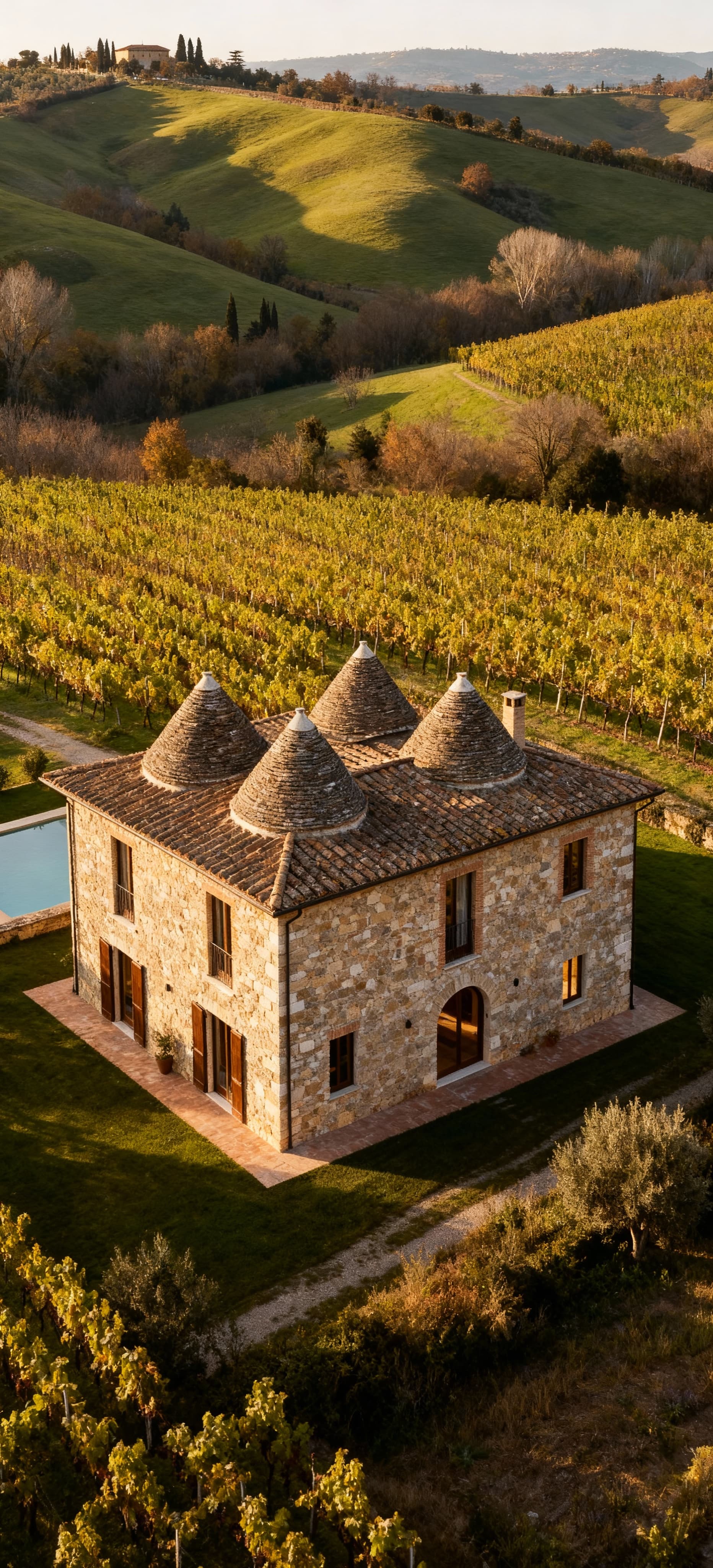 Independent homes for sale in Lazio, Rome, featuring stunning landscapes and rich culture in the serene countryside.