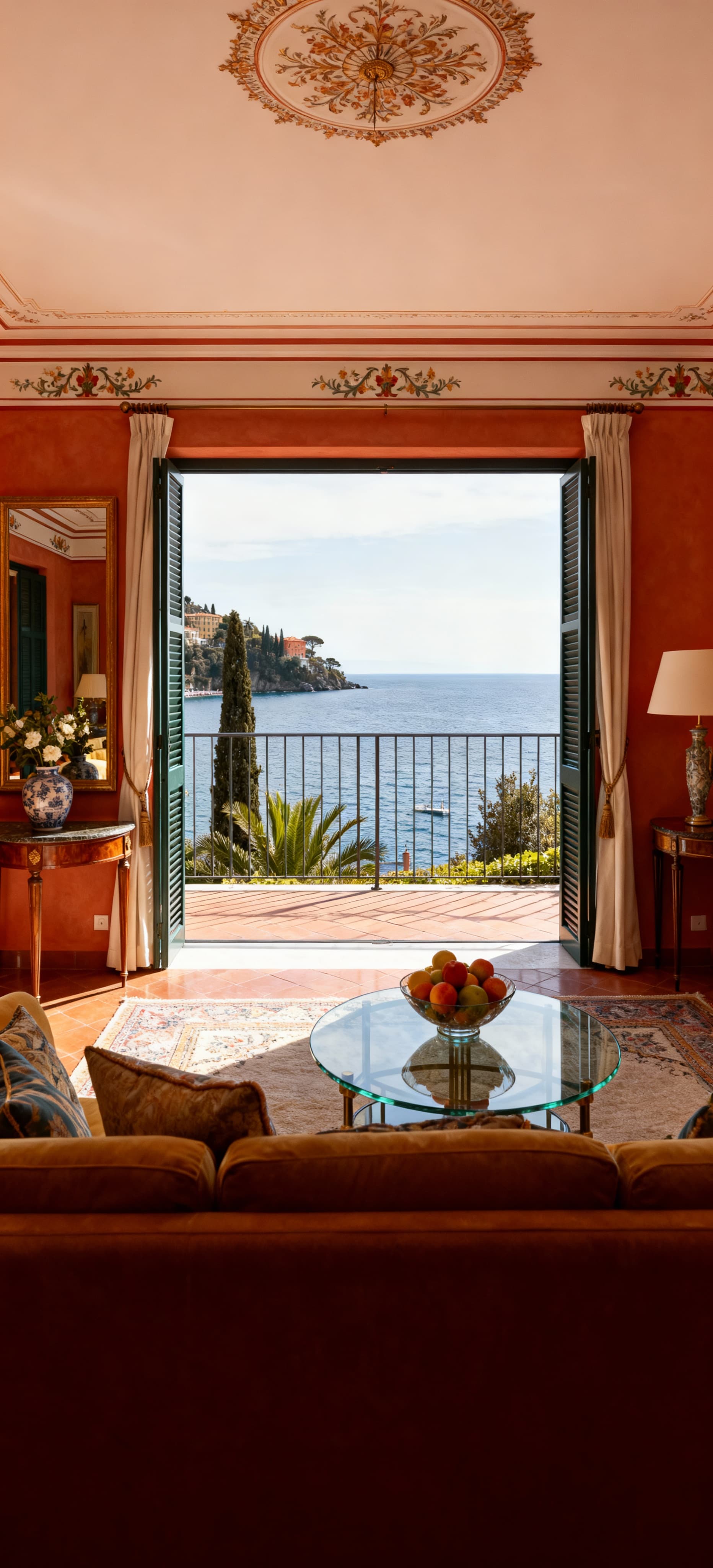 Luxury villas for sale in Savona, Liguria, featuring stunning sea views and lush green hills, ideal for elegant living.